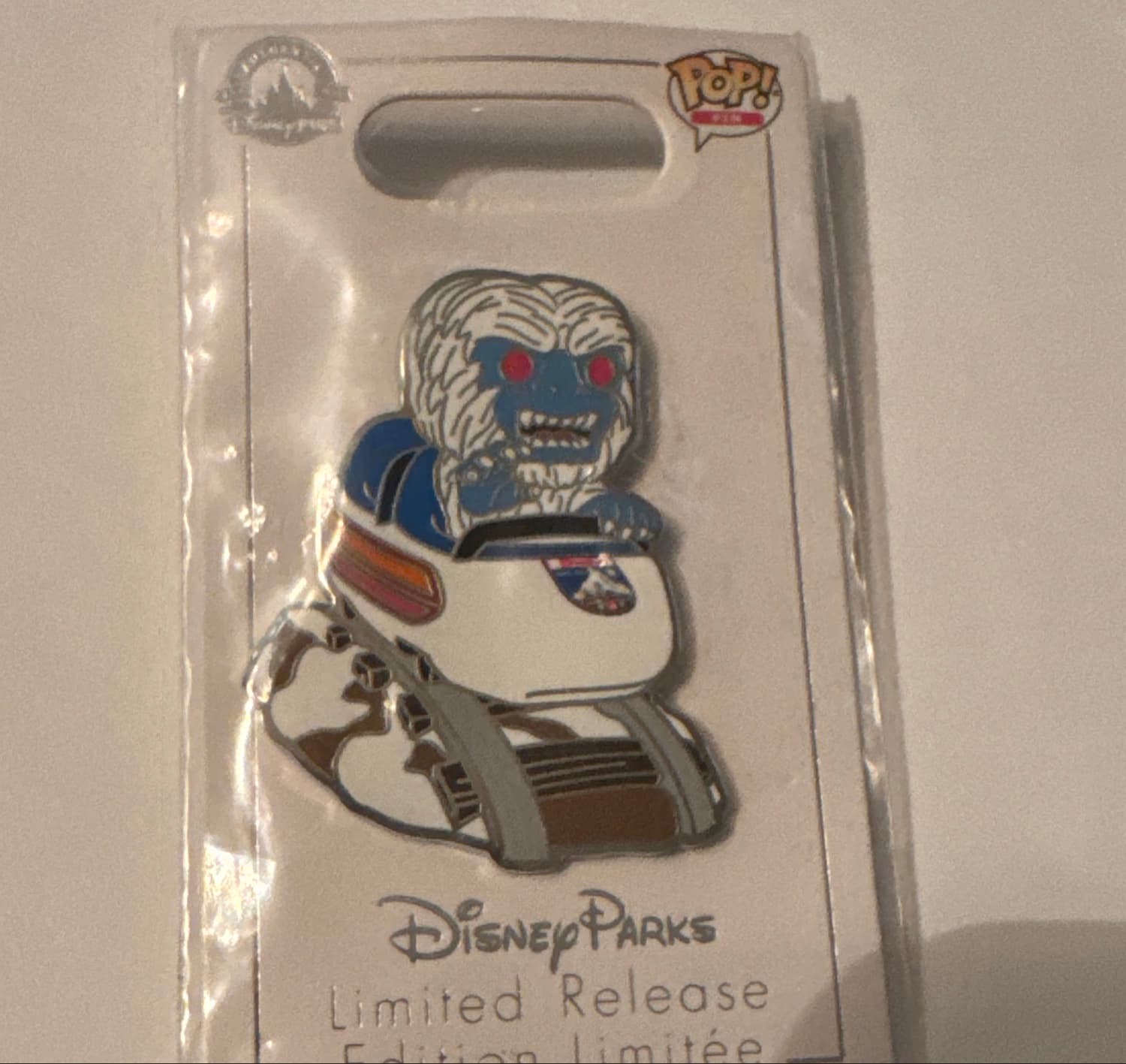 Disney Parks Funko Pop Pin Matterhorn Bobsleds Abominable Snowman Yeti