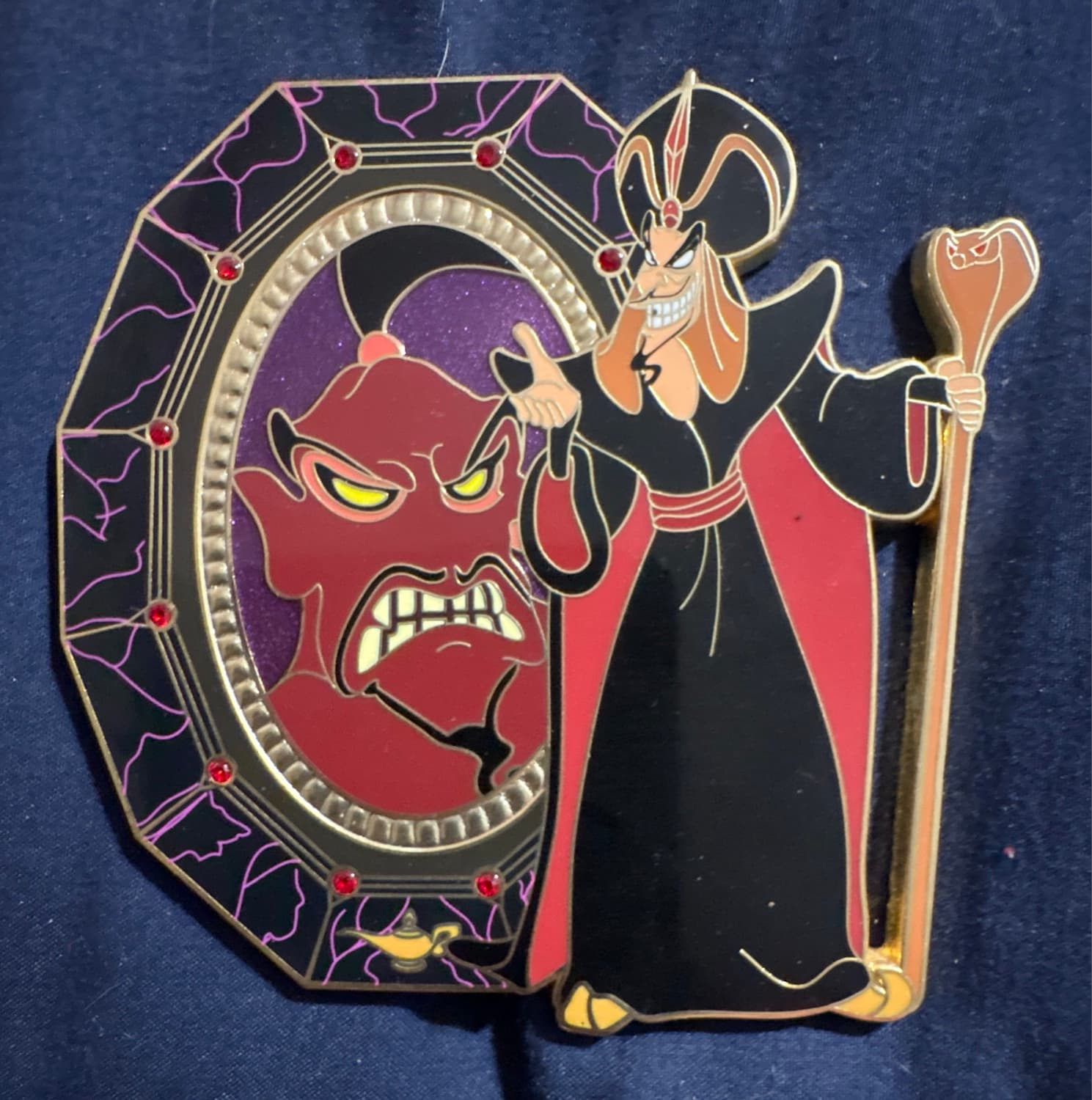 Disney Fantasy Jafar Jekyll and Hyde Villains Series Pin