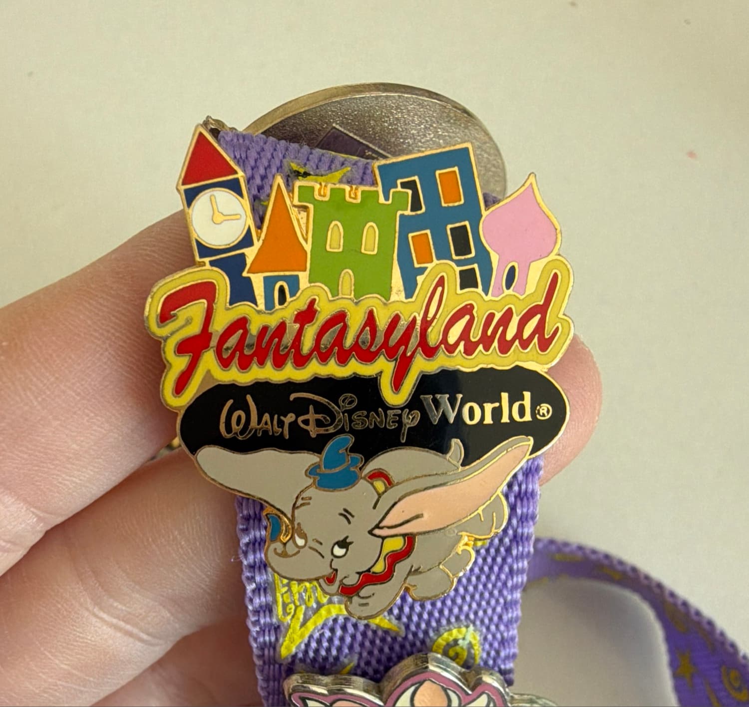 Dumbo Flying Fantasyland Walt Disney World Pin