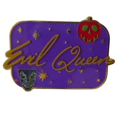 Loungefly Disney Villains Signature Pin Evil Queen