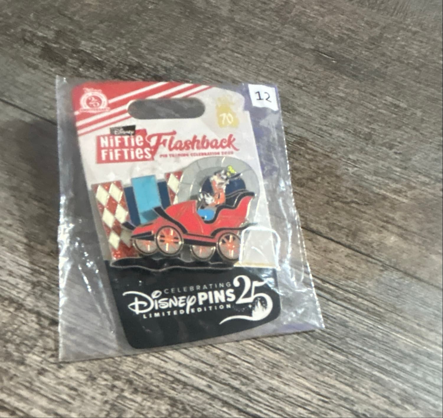 Goofy on Mr. Toad's Wild Ride front