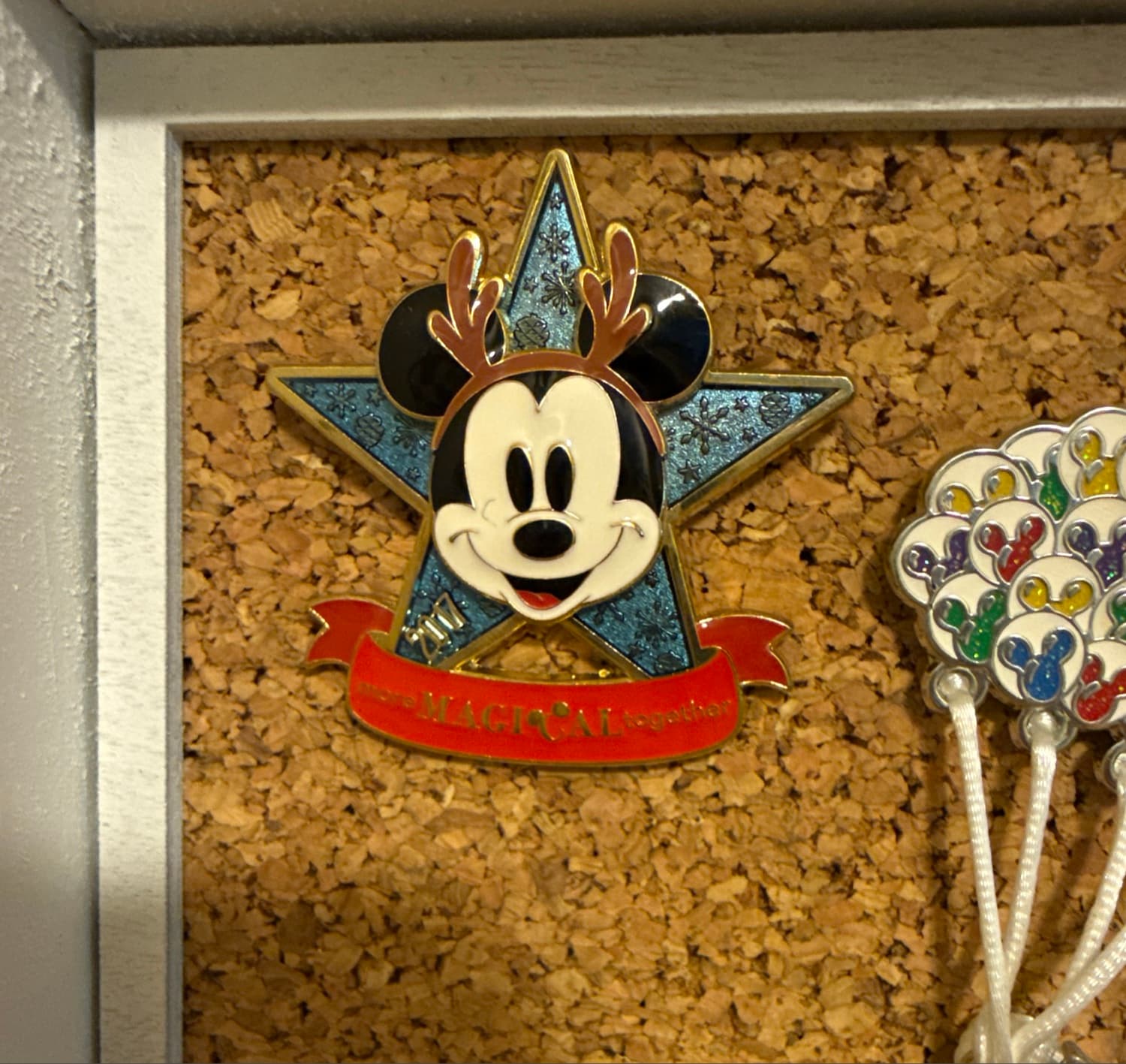 Mickey Mouse Christmas 2017 More Magical Together Star Pin