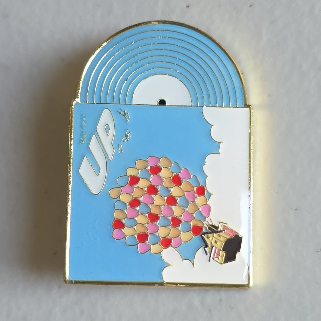 Disney Pixar Loungefly Up Vinyl Record Pin