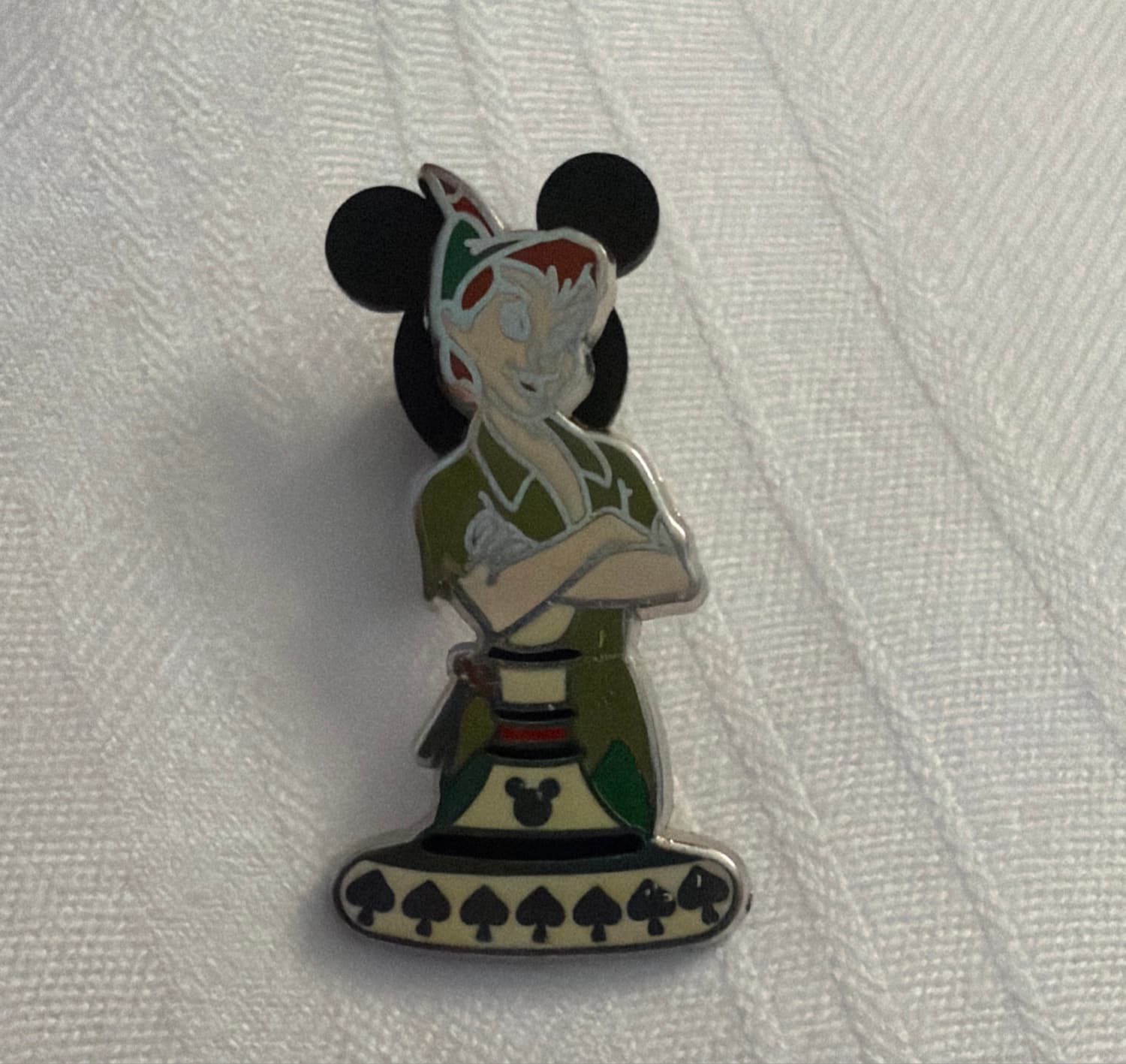 Peter Pan Chess Piece (Spade) - Hidden Mickey
