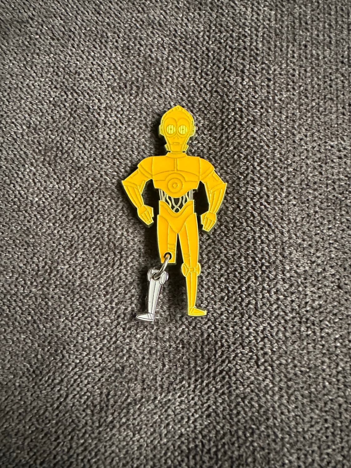 Star Wars C-3PO Dangling Leg Pin