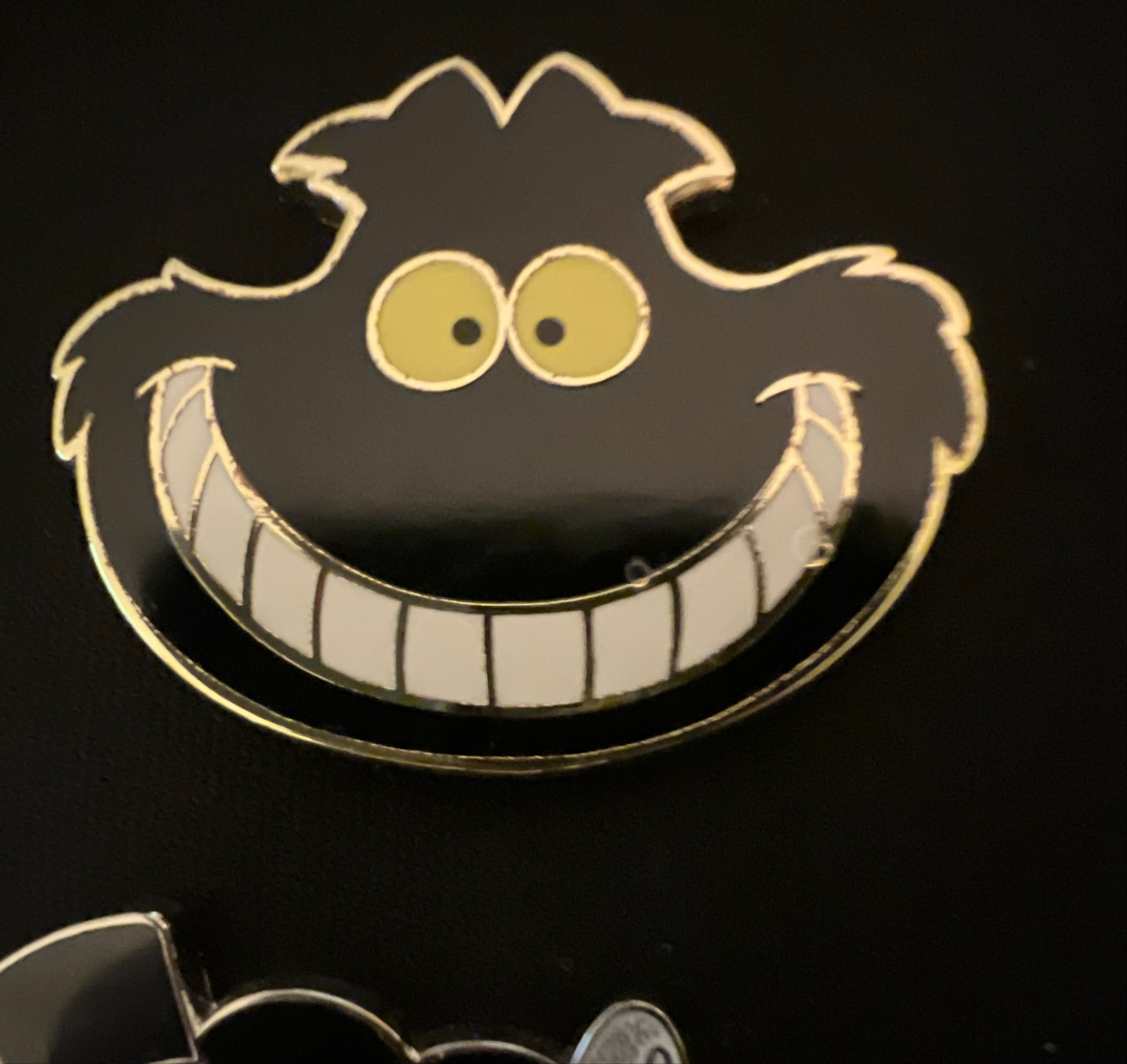 Cheshire Cat Grinning Head Set - Black Shadow ONLY