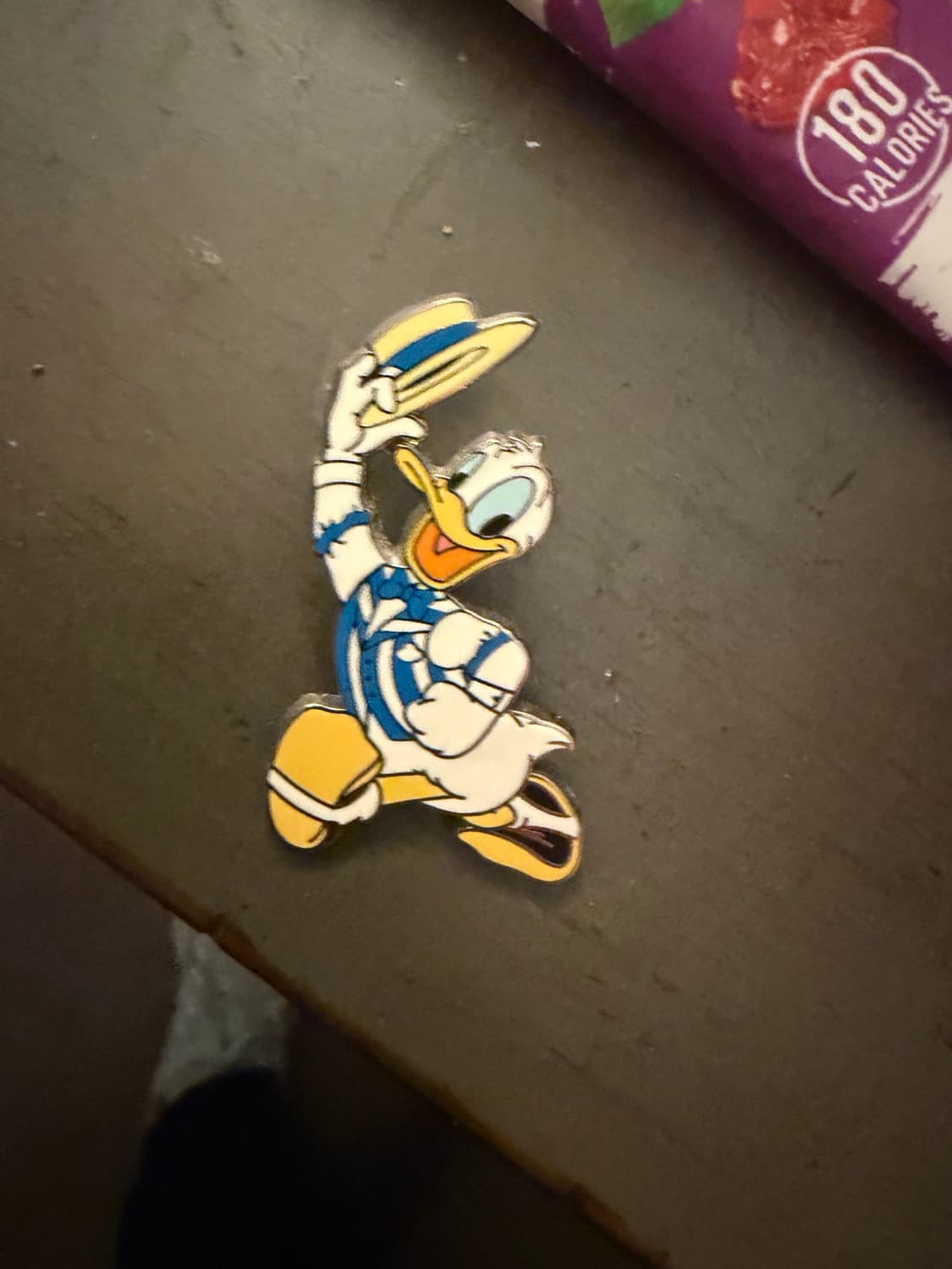 Donald Duck Dapper Dans Booster Pin
