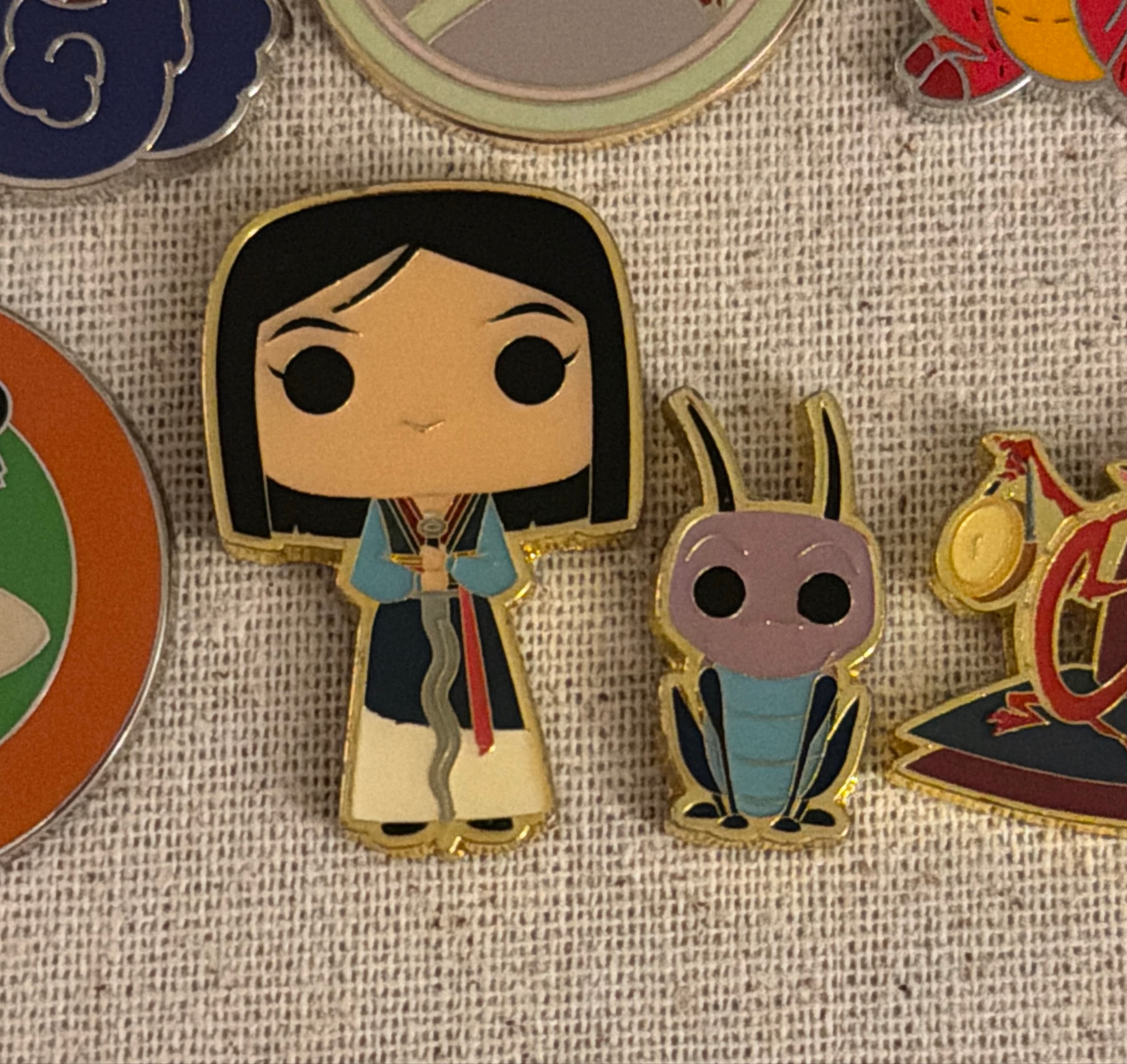 Mulan and Cri-Kee
