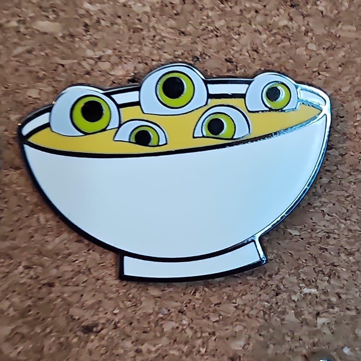 Disney Pixar Monsters Inc. Harryhausen's Restaurant Eyeball Soup Pin