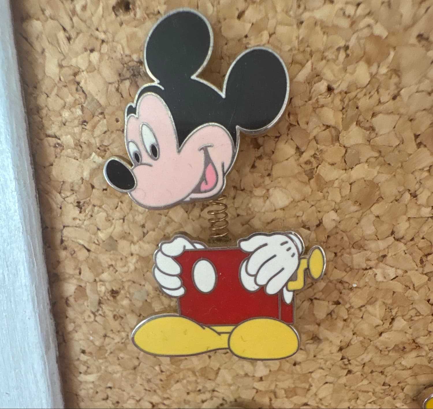 Mickey Mouse Classic Head and Body Two-Piece Pin
