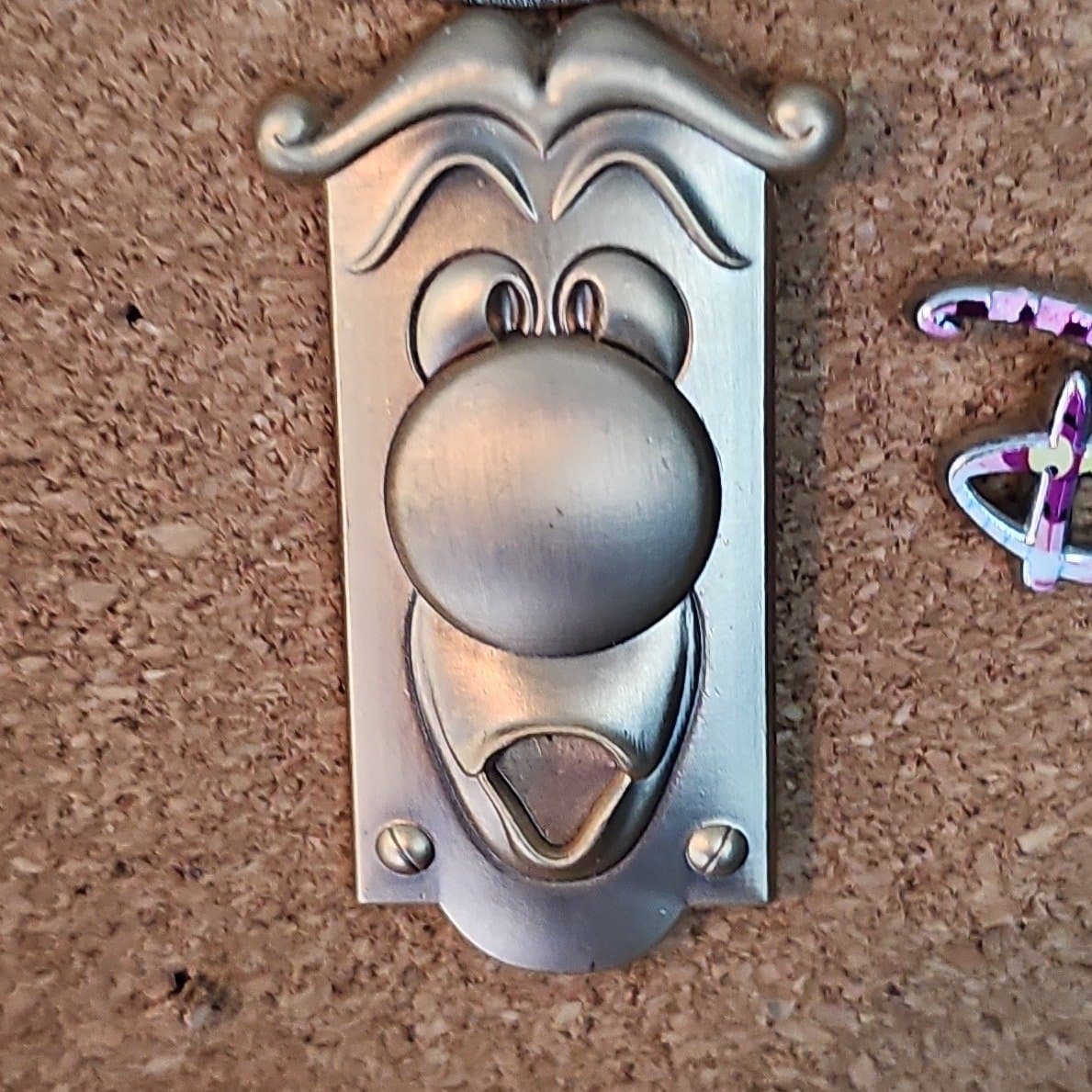 Alice in Wonderland Icons Pin Set - Doorknob Pin front