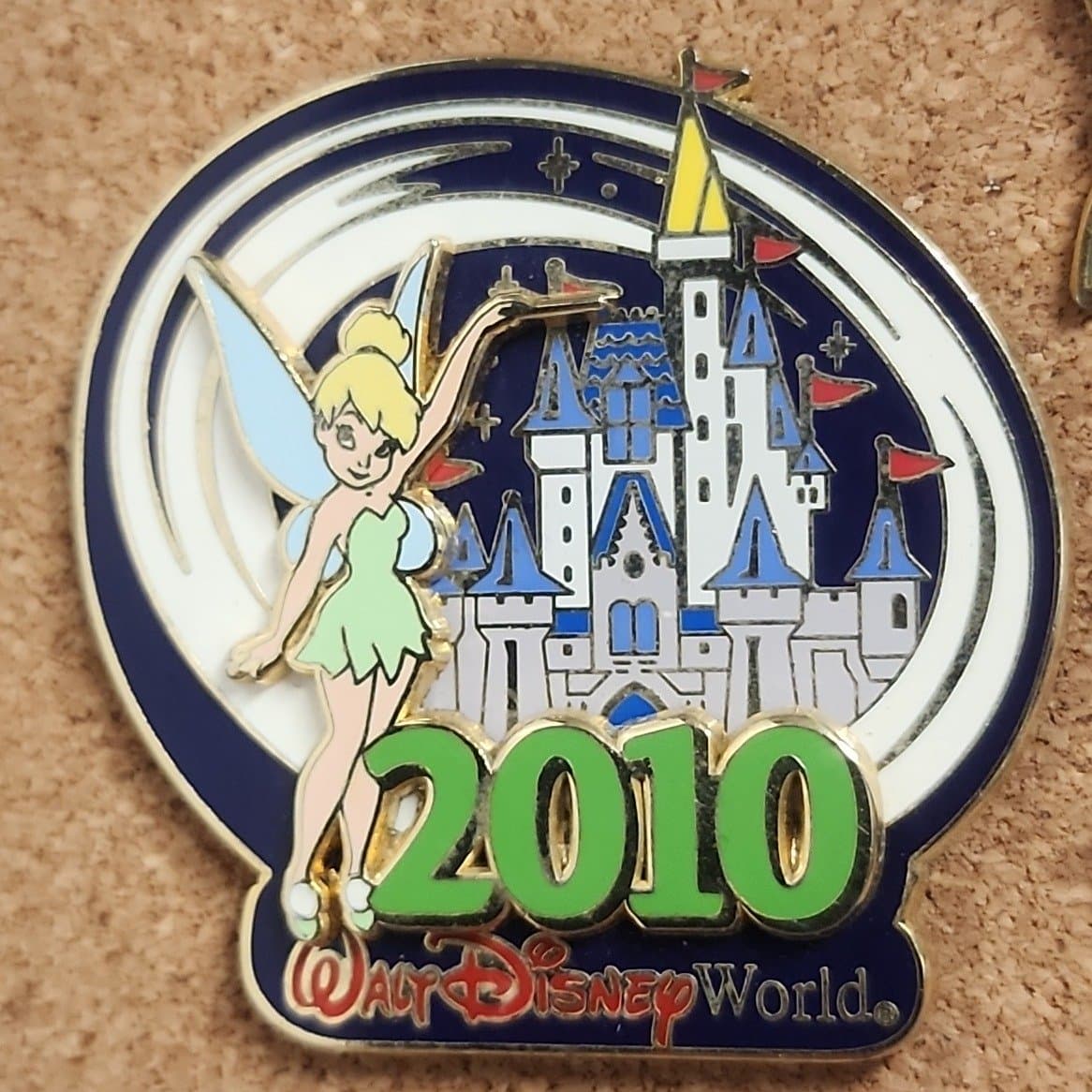 Tinker Bell with Cinderella Castle 2010