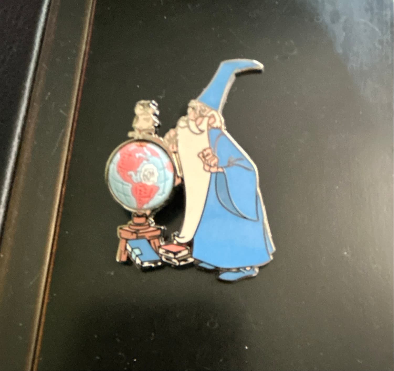Merlin and Archimedes Pin – The Sword in the Stone 60th Anniversary front