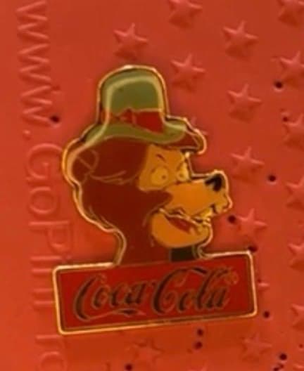 Ernest Country Bear Jamboree Coca-Cola 15th Anniversary Pin front