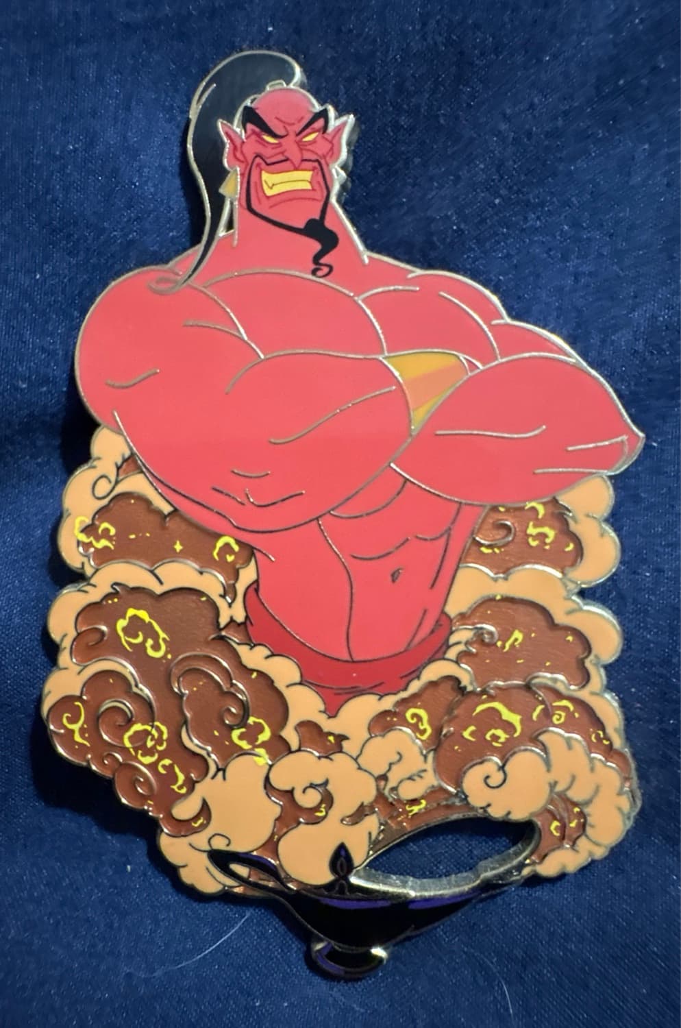 Jafar as genie Arabian nights fantasy pin