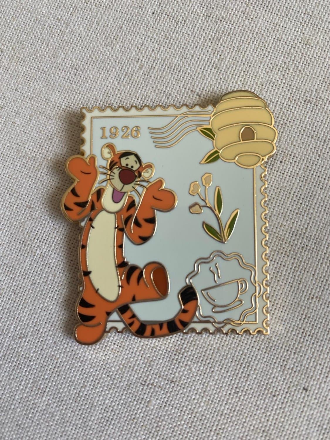 Tigger-winnie the pooh stamp front