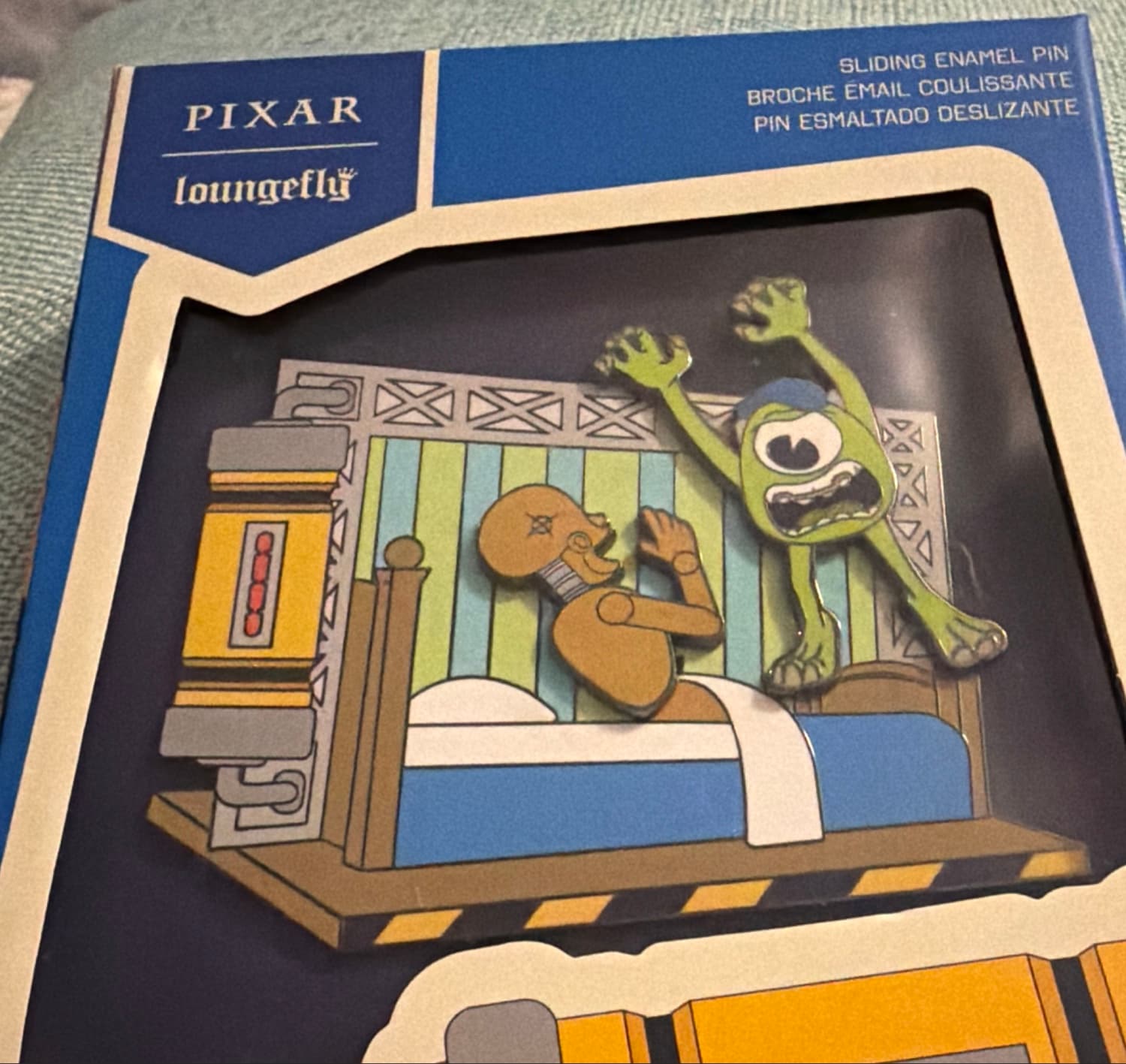 Loungefly Monsters University Scare Games Sliding Pin LE 1000