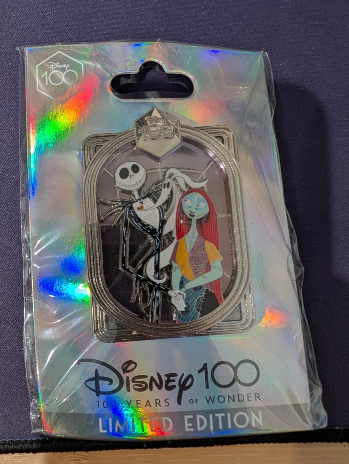 Jack Skellington, Sally, and Zero - The Nightmare Before Christmas Disney 100 Years of Wonder