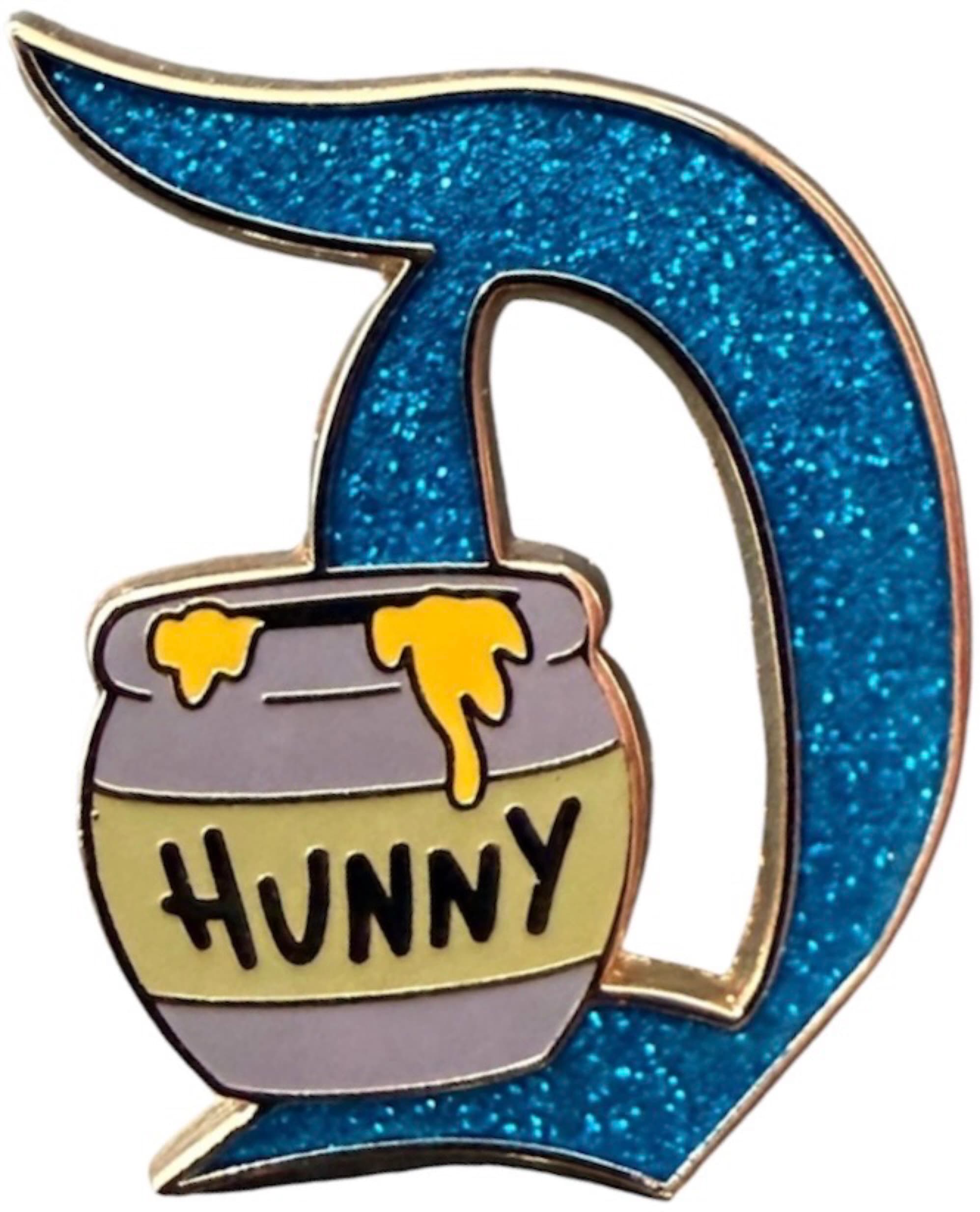 Winnie the Pooh Hunny Pot Disneyland D - Gold