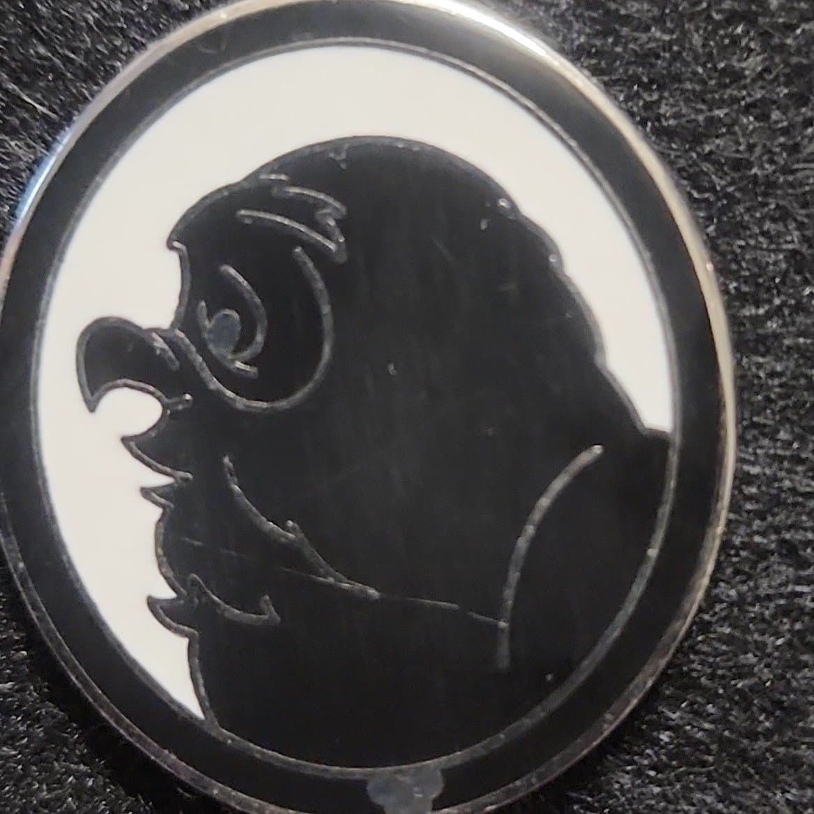 Raptor Head Silhouette - Hidden Mickey Pin (Unconfirmed Series)