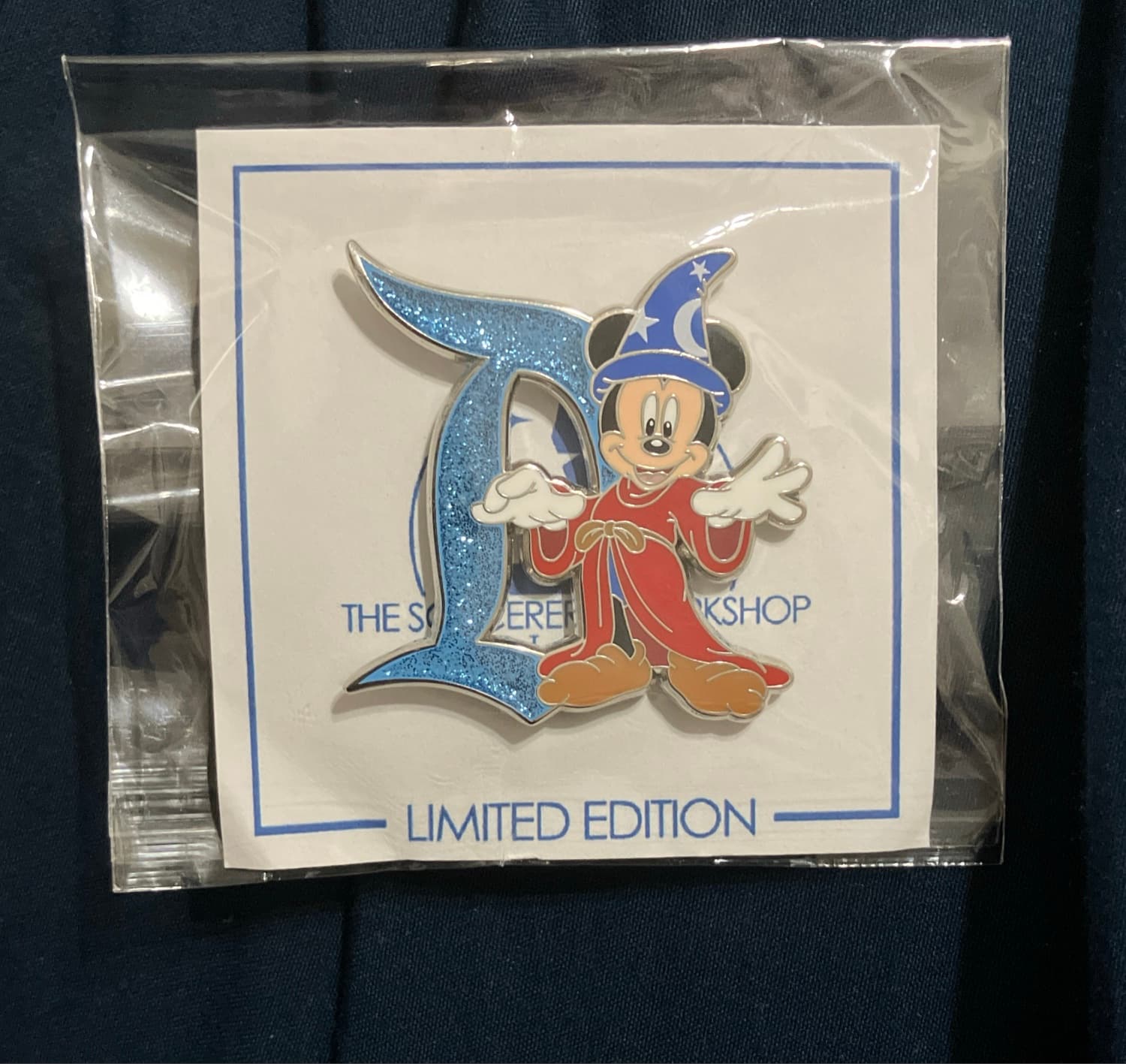 Sorcerer Mickey and Glitter D - The Sorcerer's Workshop