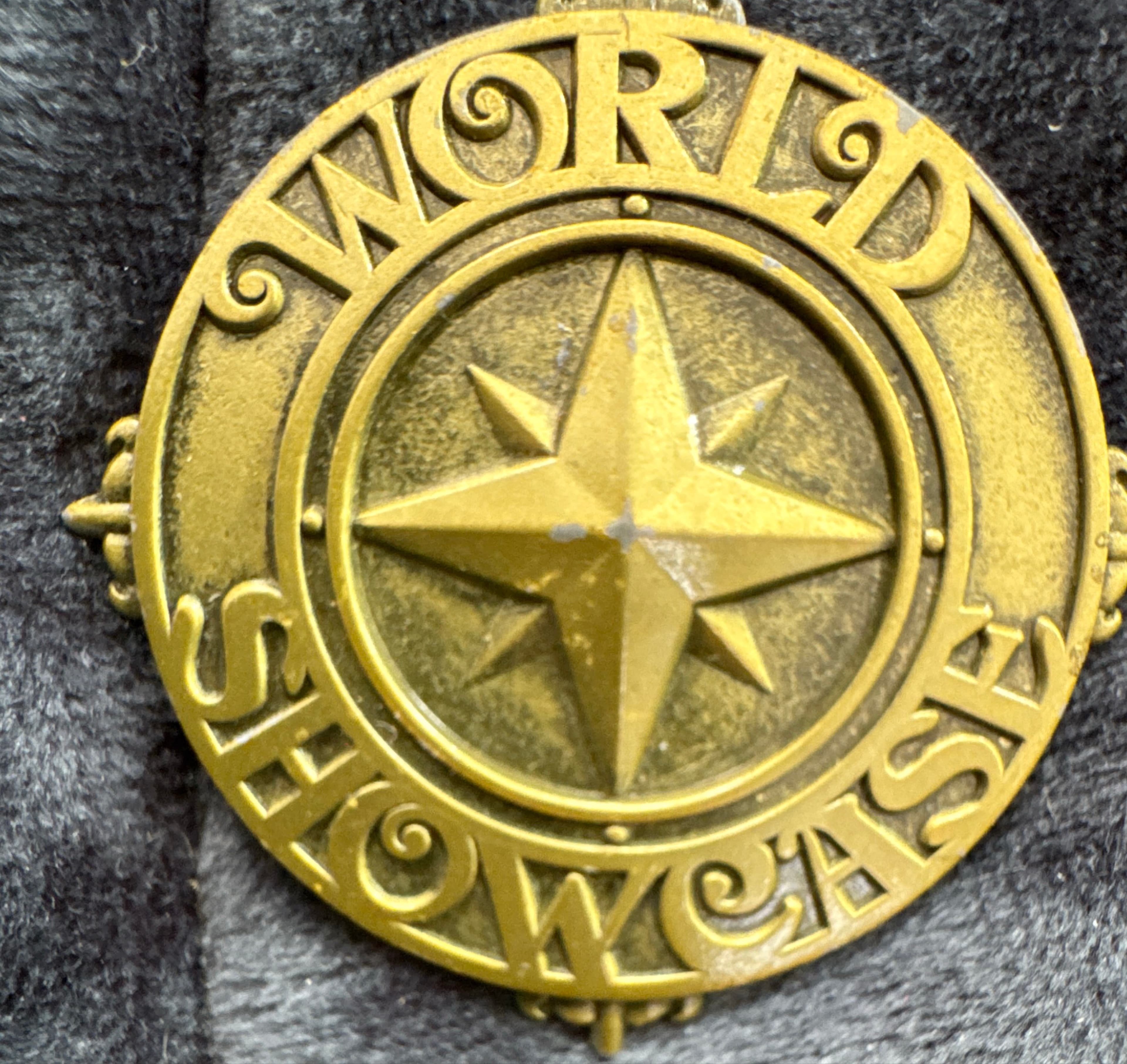Epcot World Showcase Compass Logo Retro Icon front