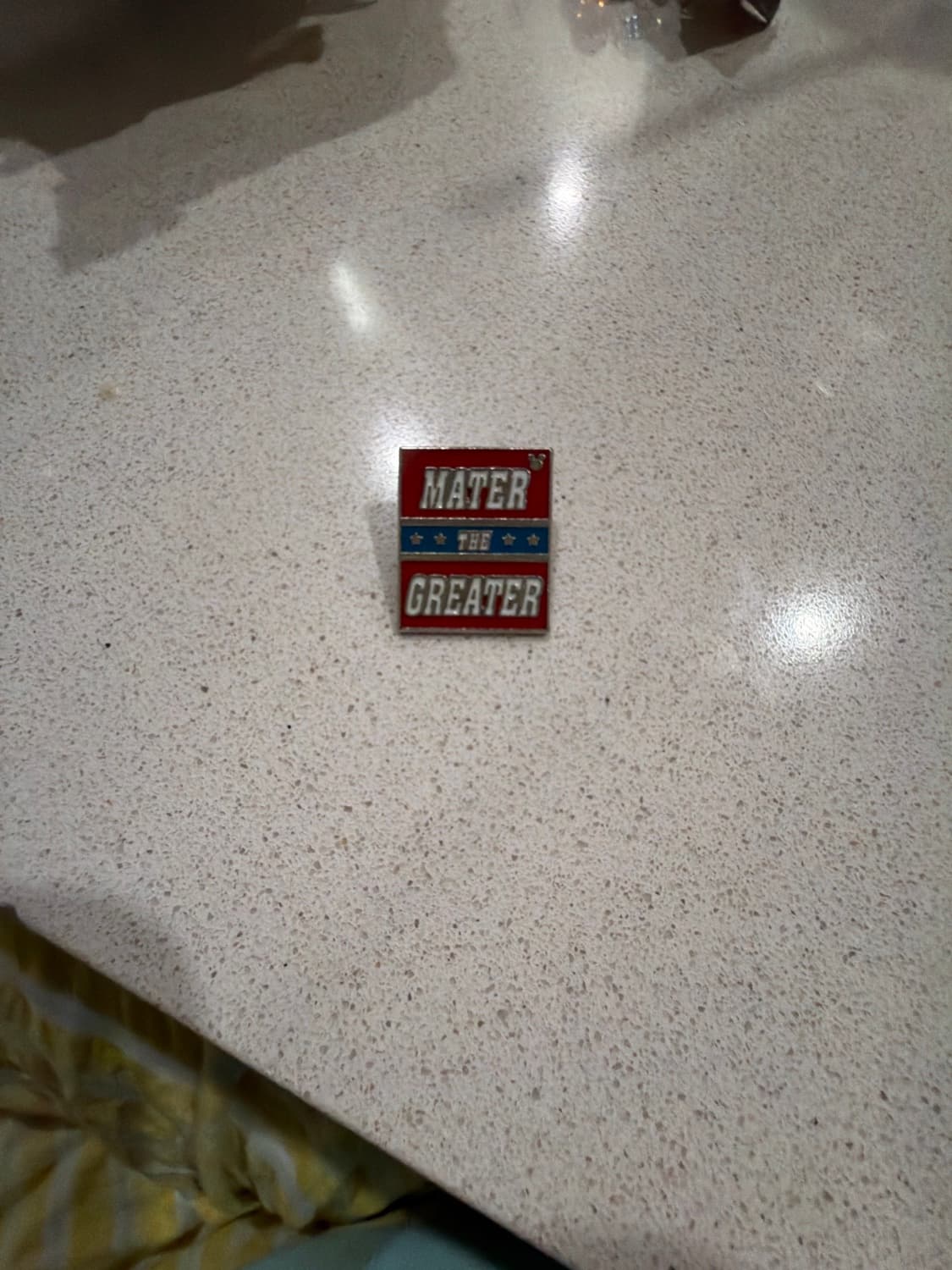 Mater The Greater - Hidden Mickey Pin