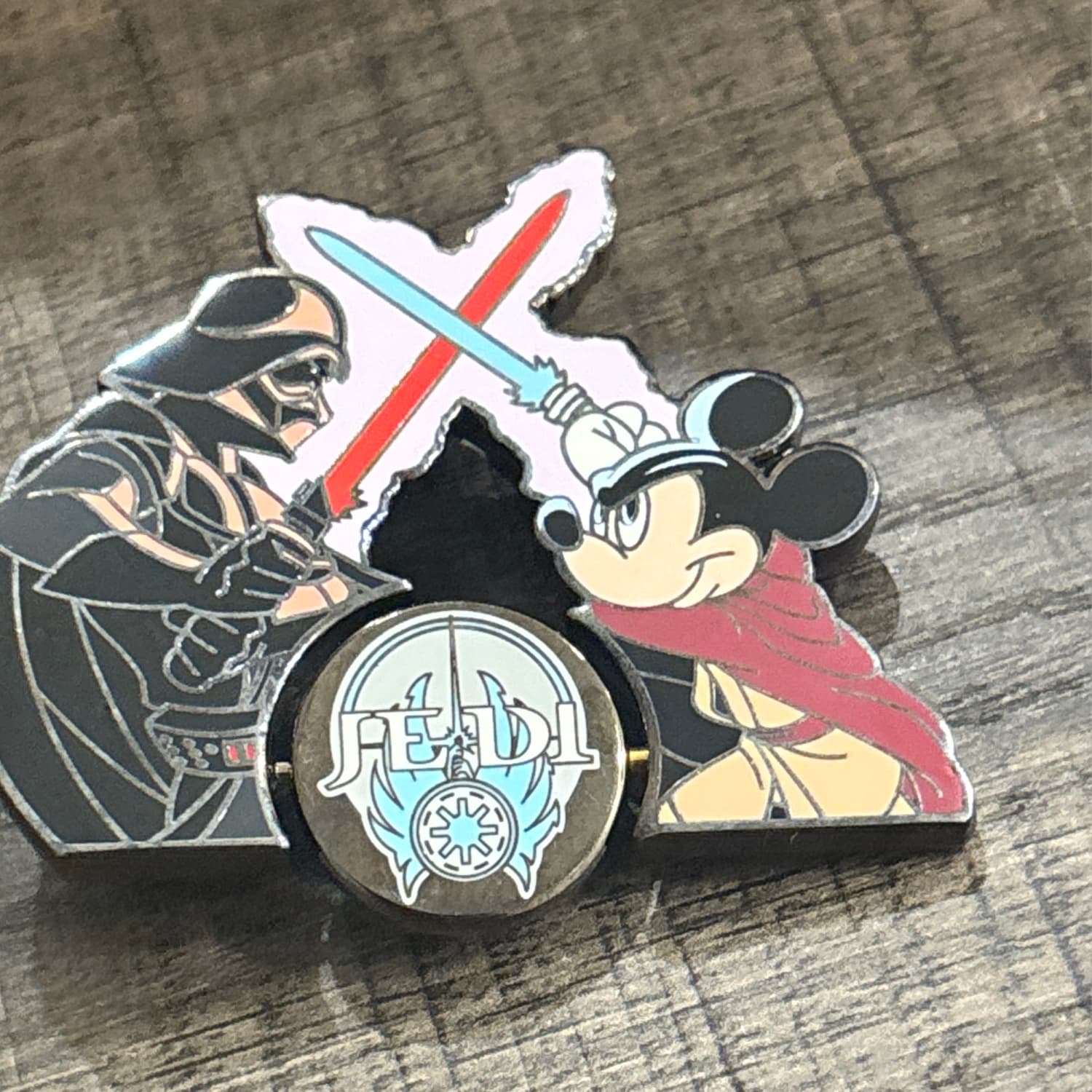 Jedi Mickey vs Darth Vader