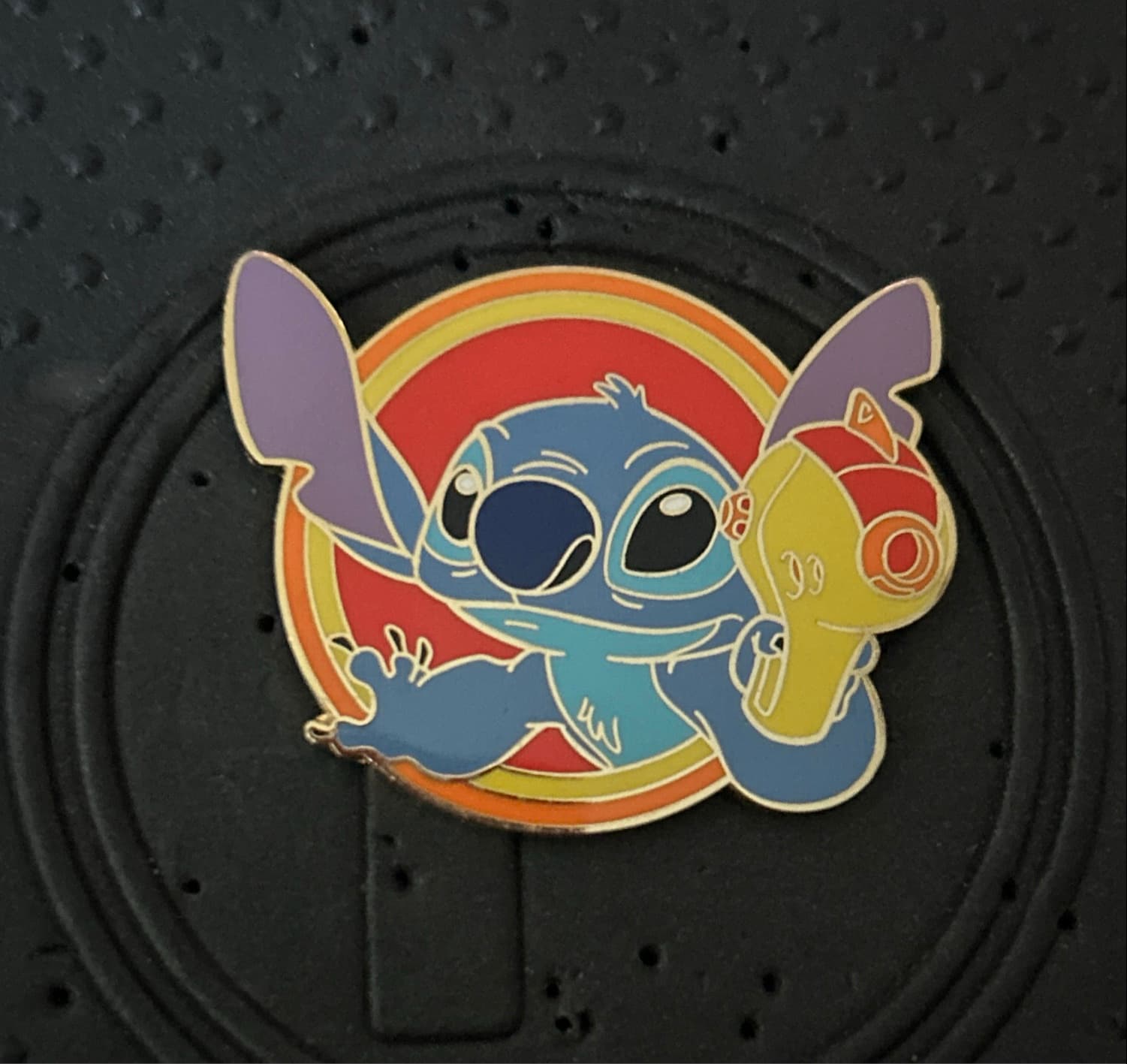 Stitch in Circle with Ray Gun