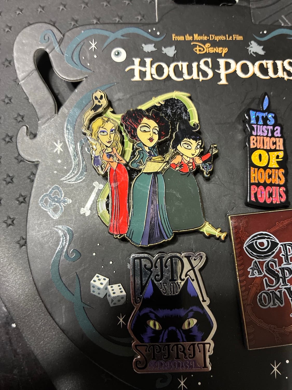 Hocus Pocus Pin Set - The Sanderson Sisters front