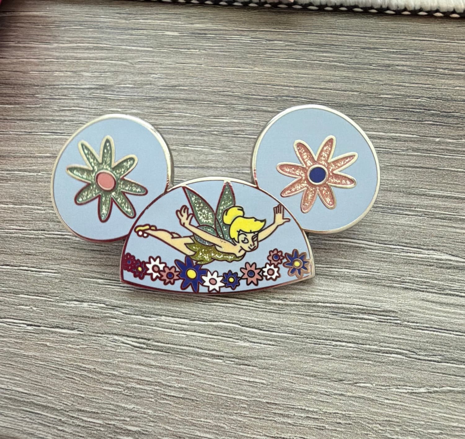 Tinker Bell Mickey Mouse Ear Hat Pin