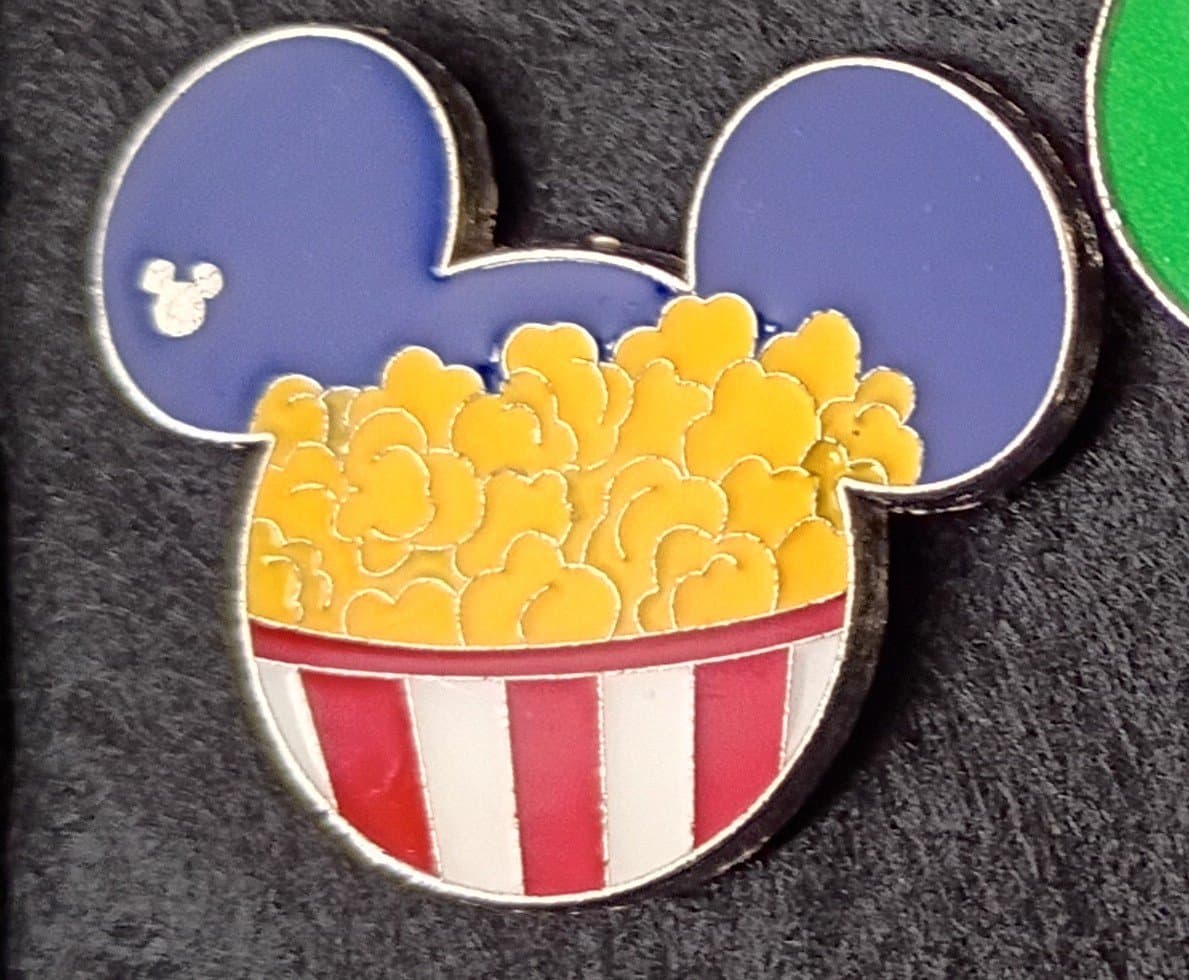 Mouse head filled with popcorn