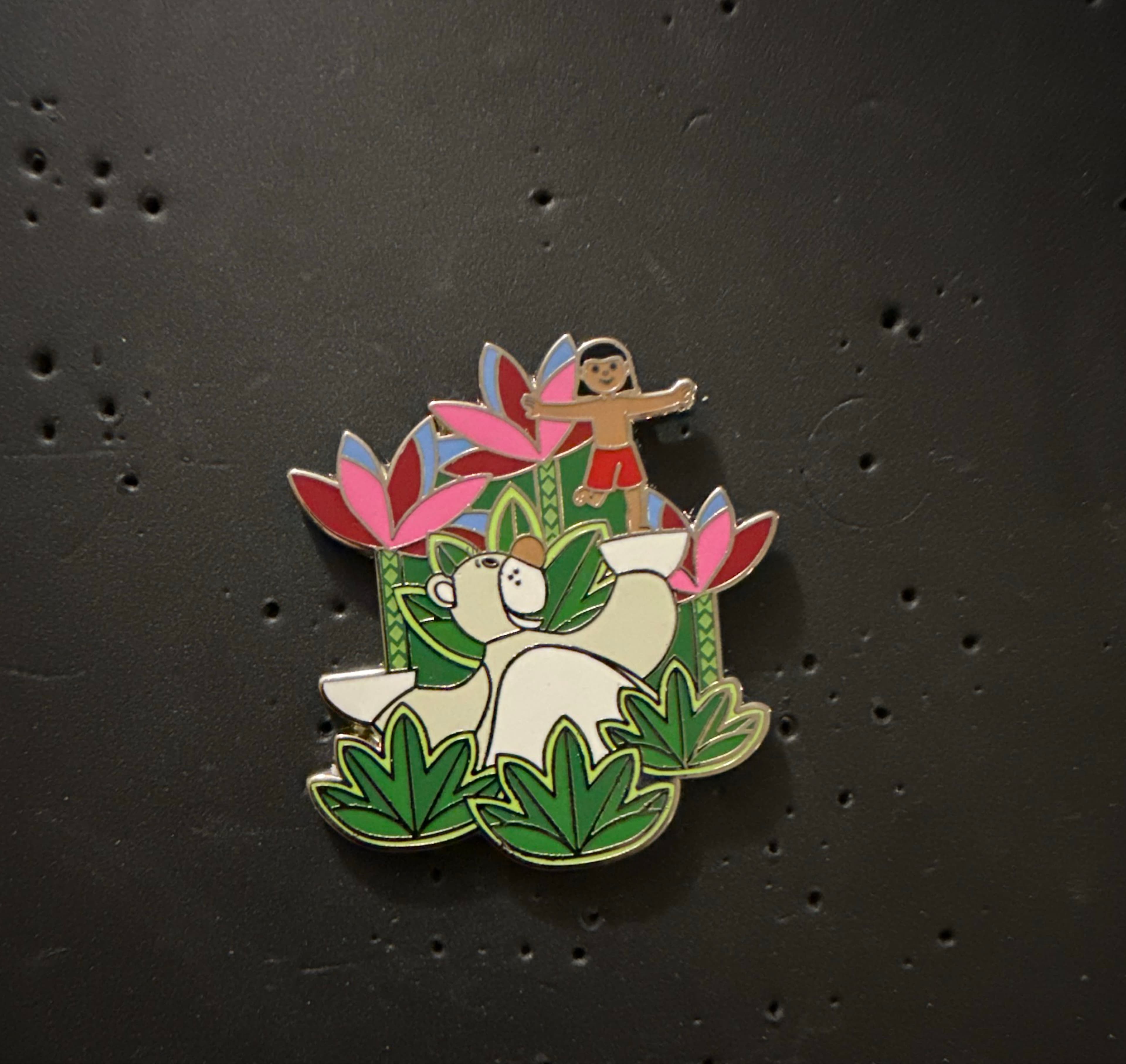 Jungle Book Mowgli & Baloo - It's a Small World Mystery Pin B01