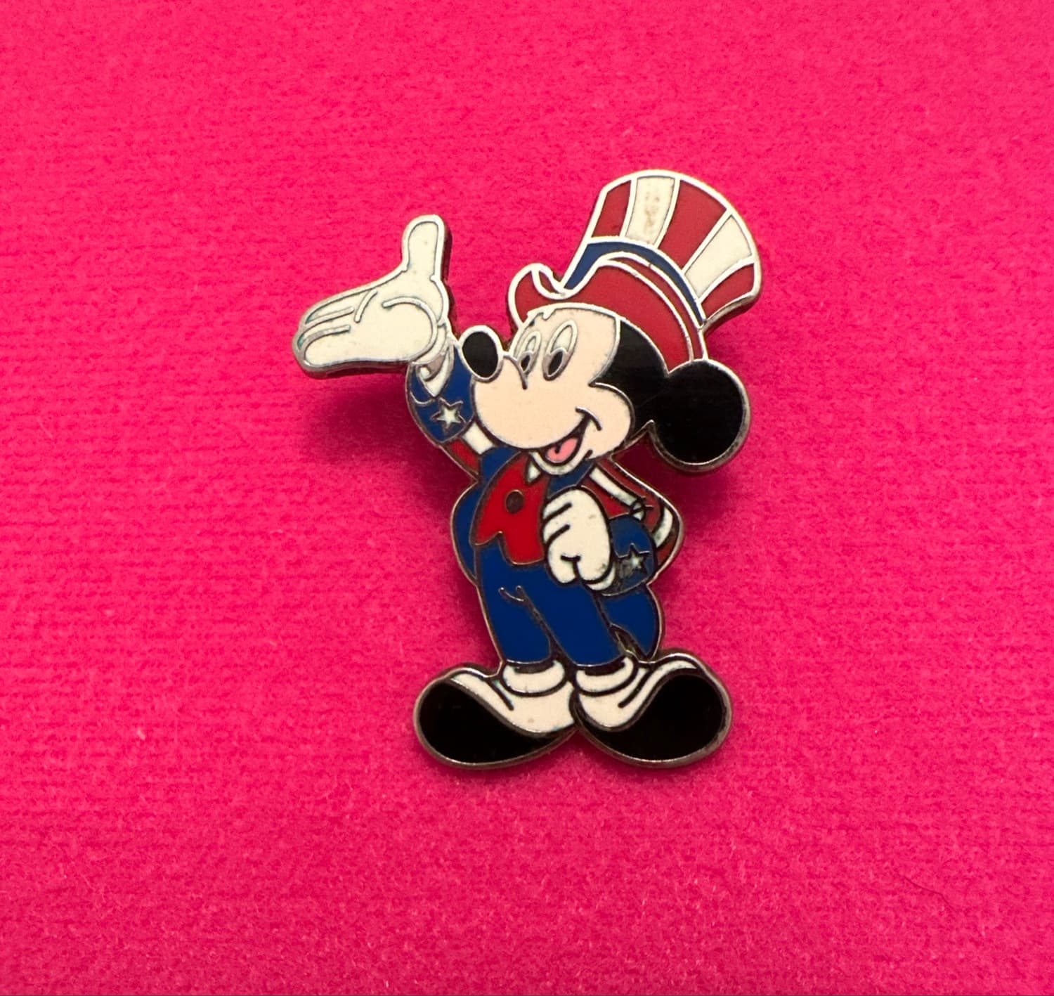 Mickey Mouse as Uncle Sam Pin