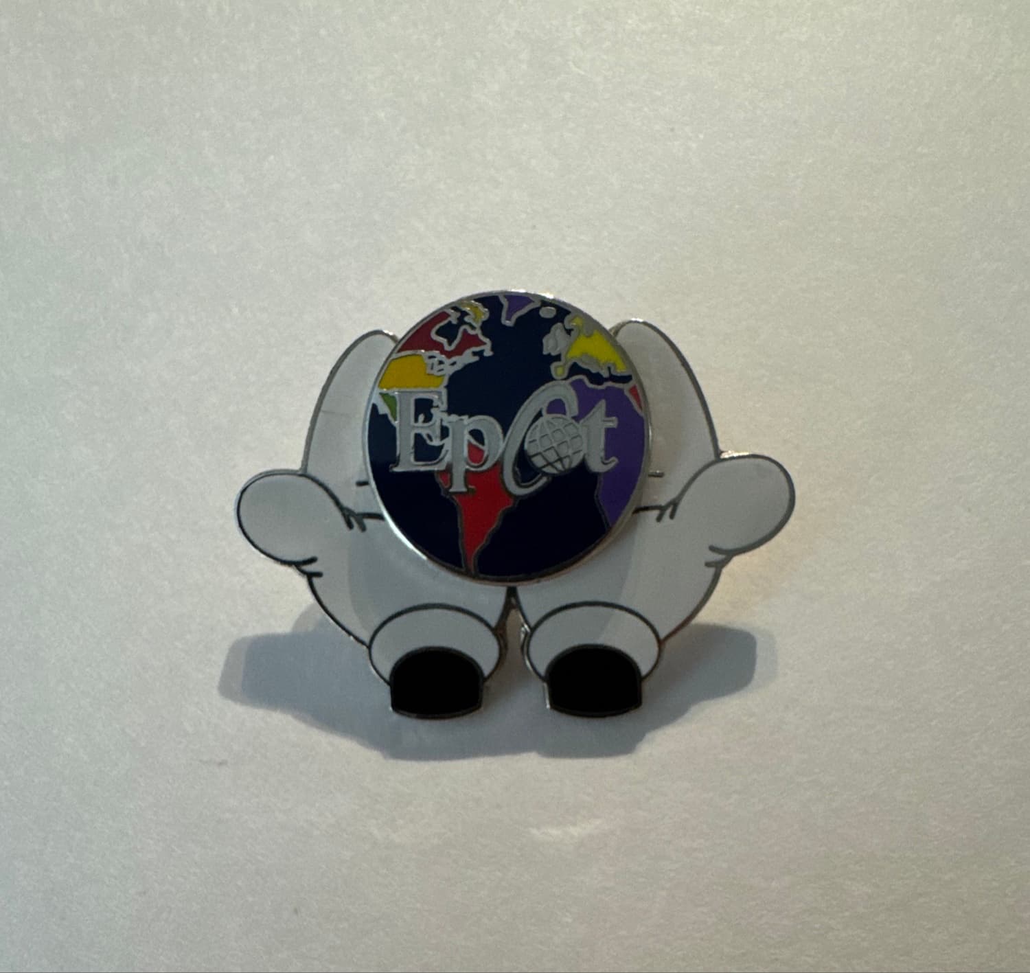 Mickey Mouse Hands Holding Epcot Globe 2000