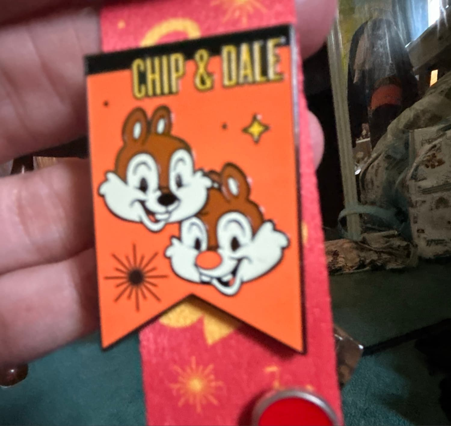Chip & Dale Retro Banner Pin