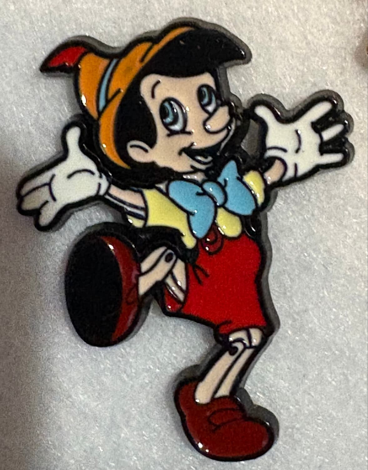 Pinocchio with Arms Spread Out front