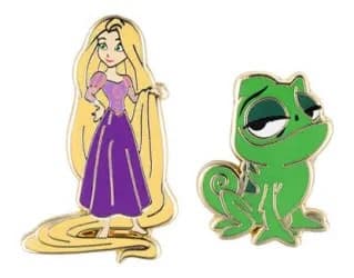 Rapunzel and Pascal front