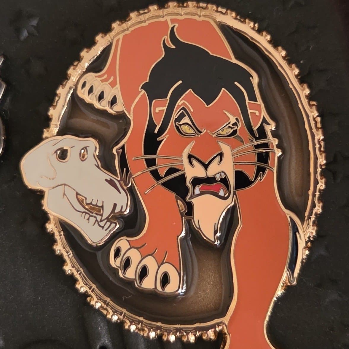 Scar & Skull Enamel Single Pin - The Lion King
