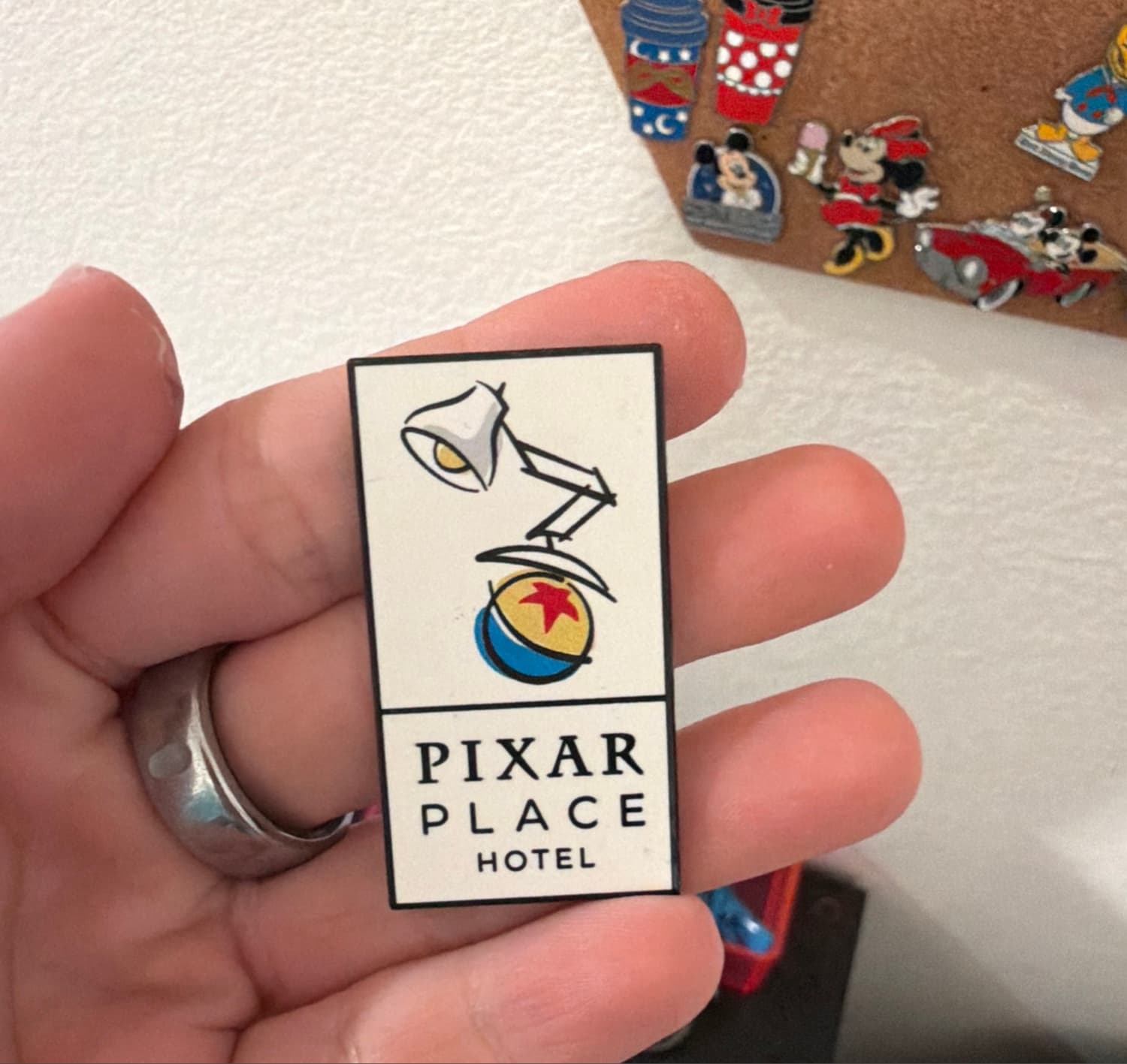 Pixar Place Hotel Logo Pin