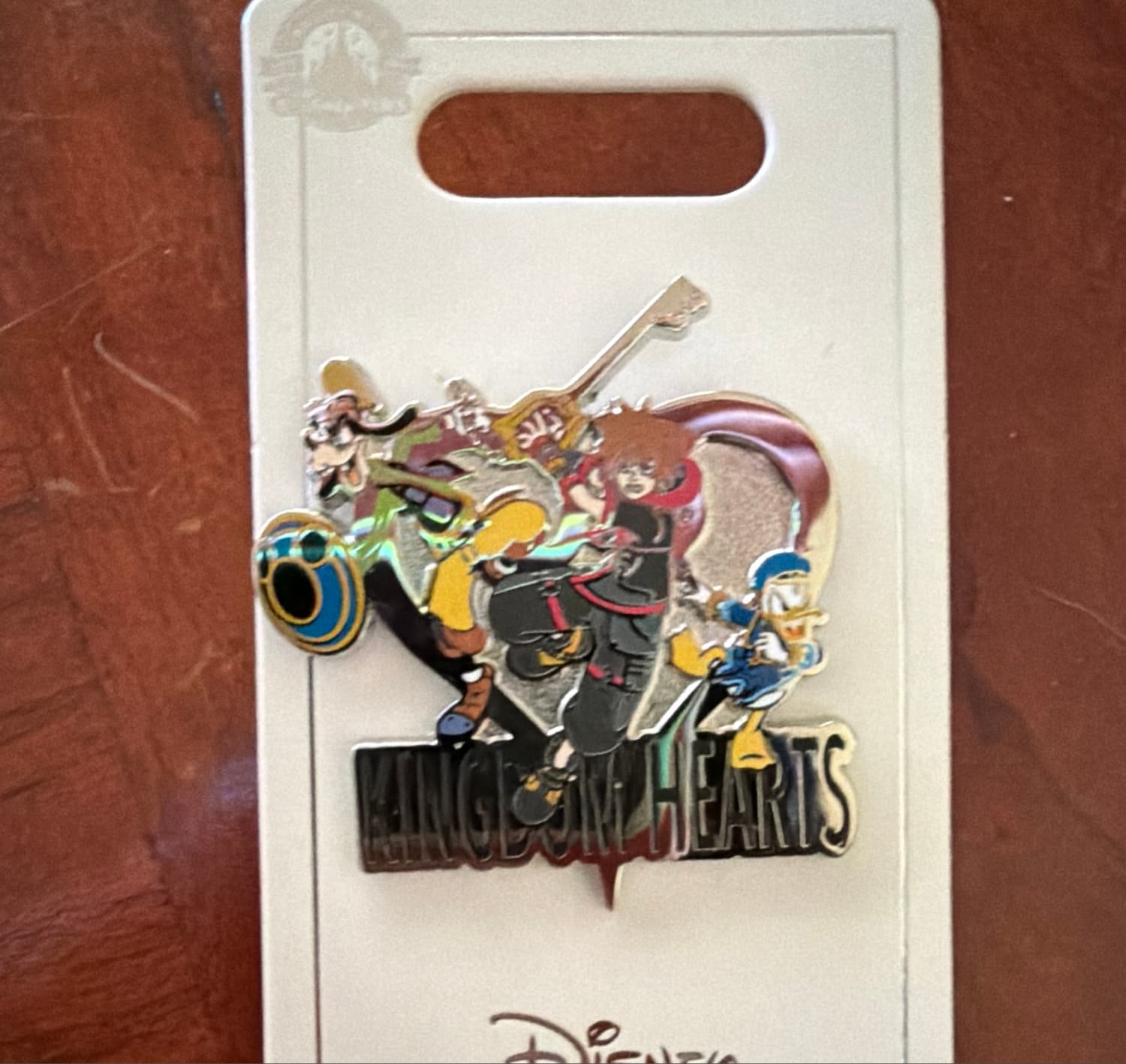 Kingdom Hearts 3 Trio Pin - Sora, Goofy, and Donald front