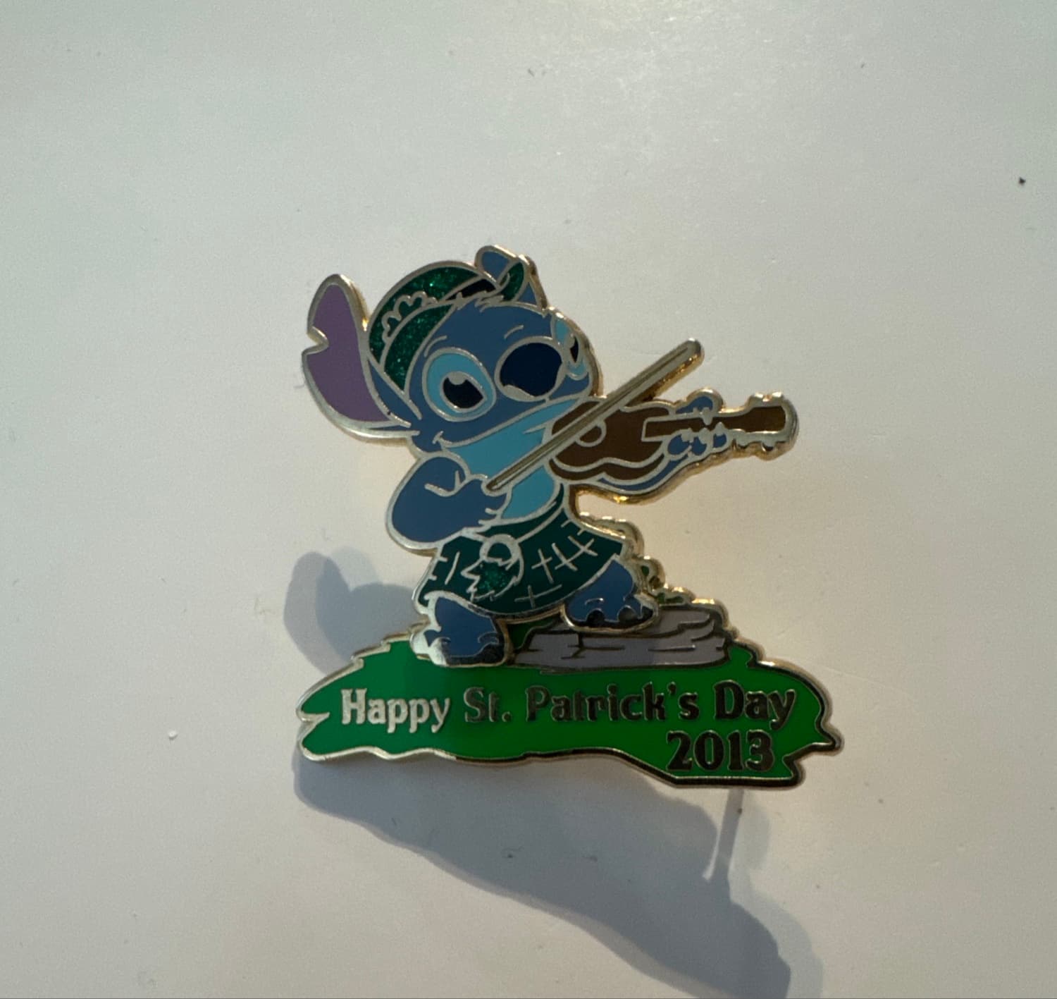 Stitch Happy St. Patrick's Day 2013 with Fiddle Pin