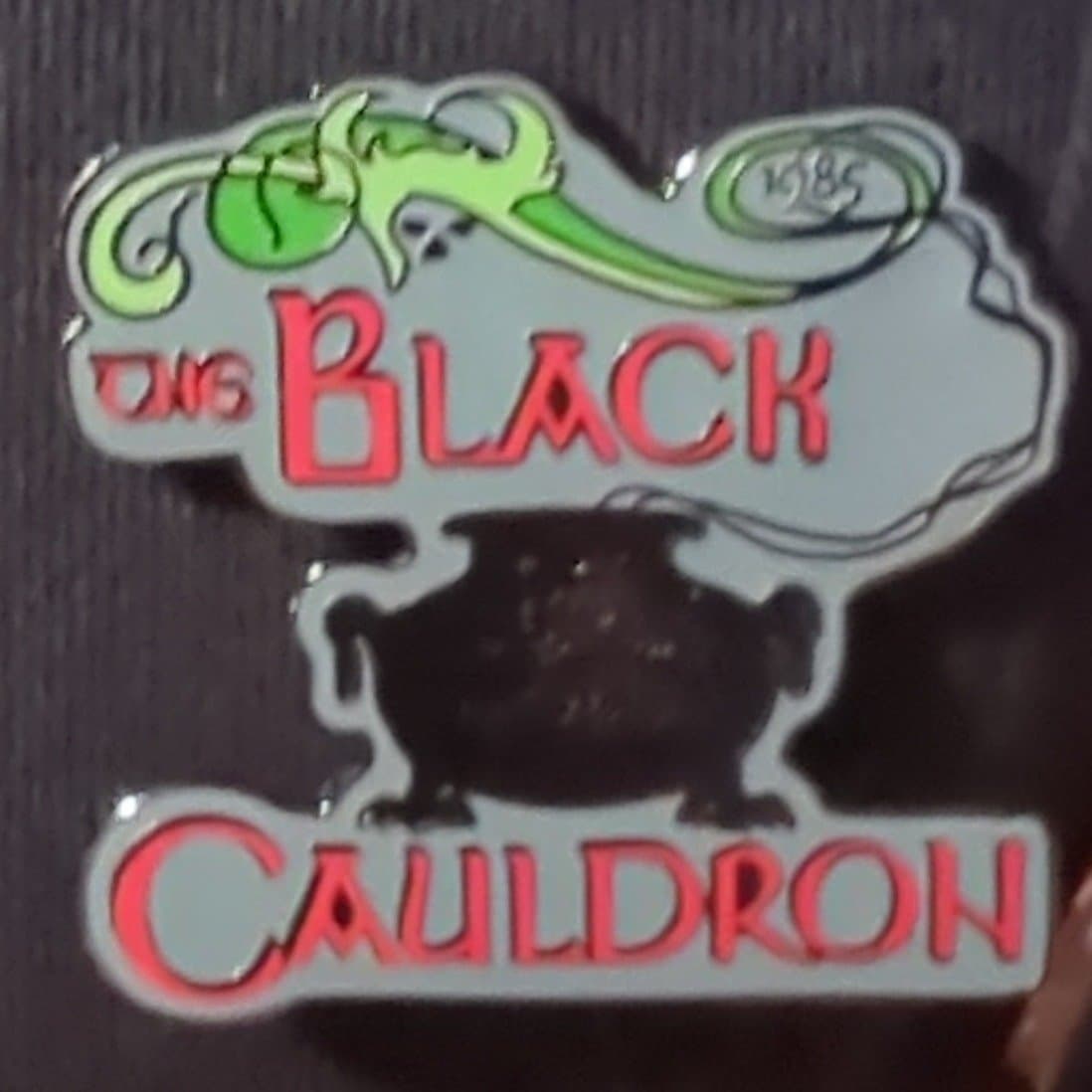 Countdown to the Millennium Pin #25 The Black Cauldron 1985 front
