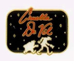 Loungefly Villains Signature Mystery 101 Dalmatians Cruella Pin