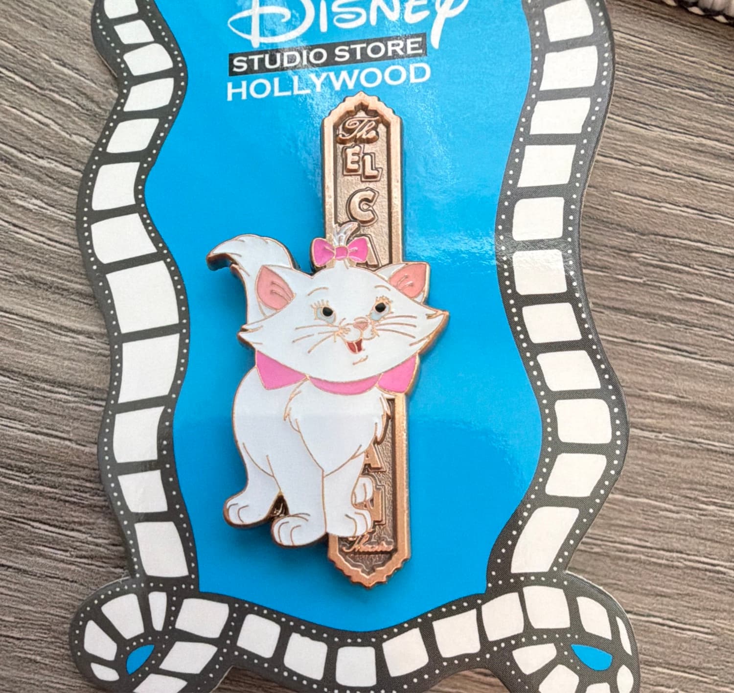Marie with The El Capitan Theatre Sign Pin