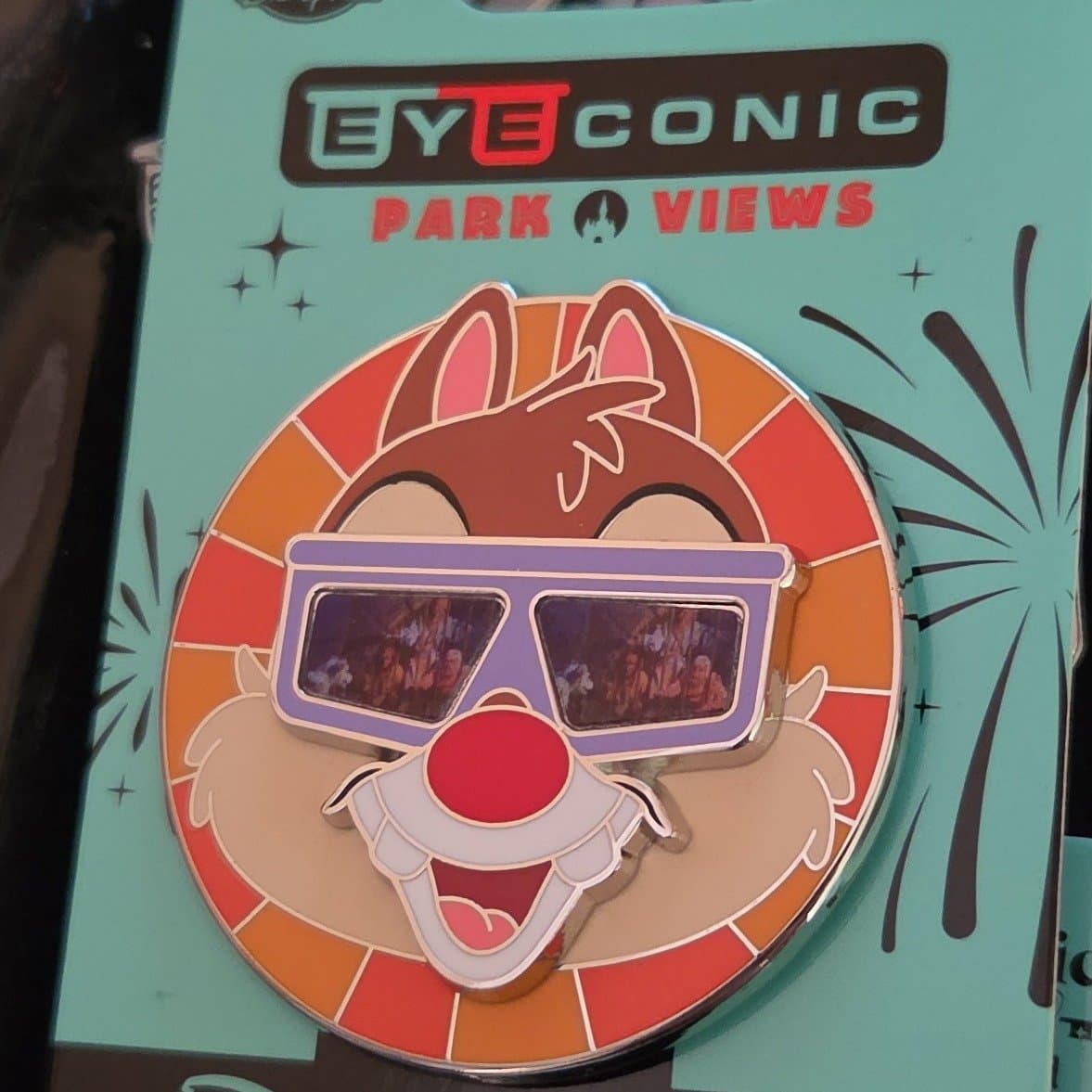 Dale Eyeconic Park Views Magic Key Exclusive Pin