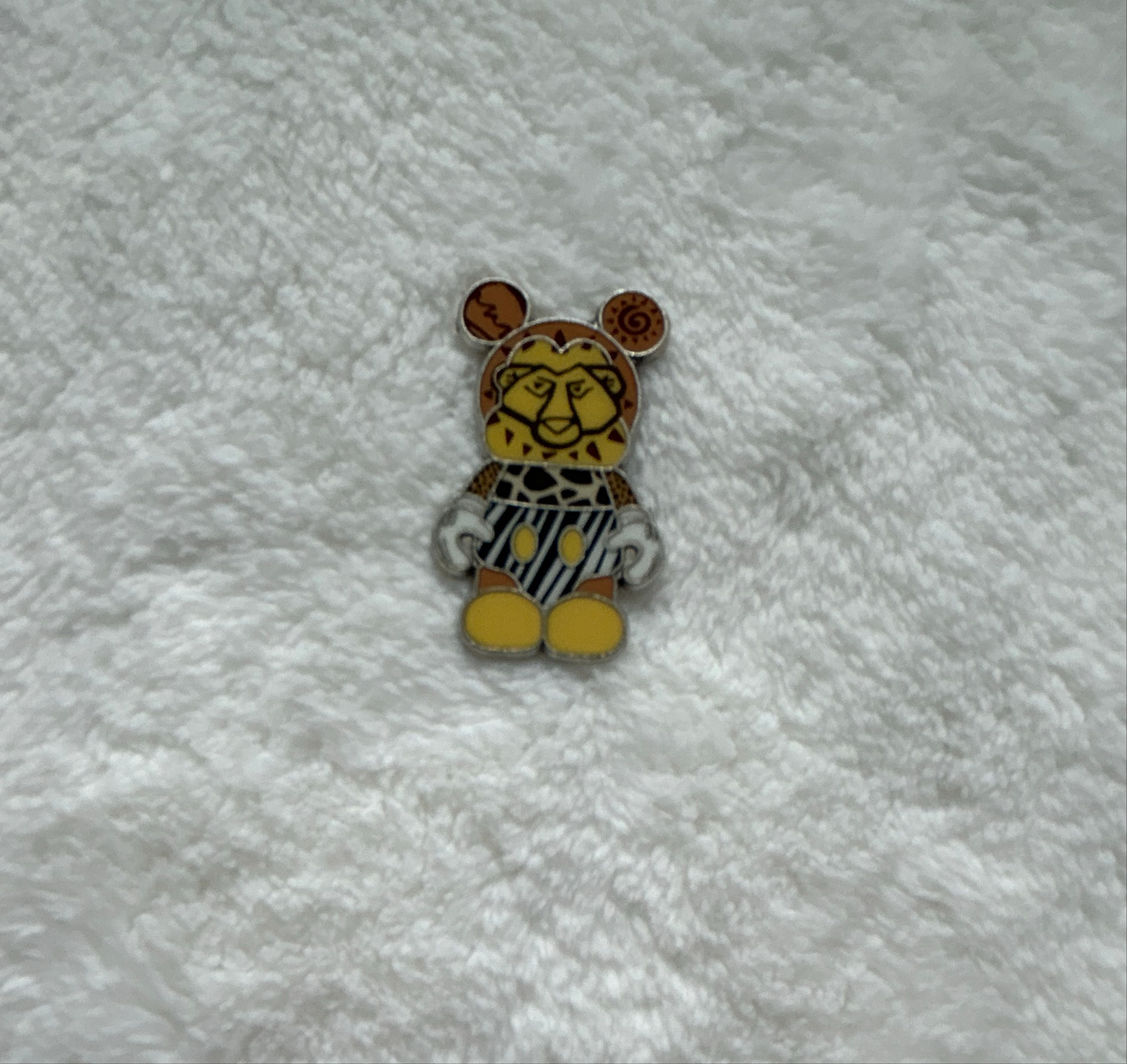 Mickey Mouse with African Lion