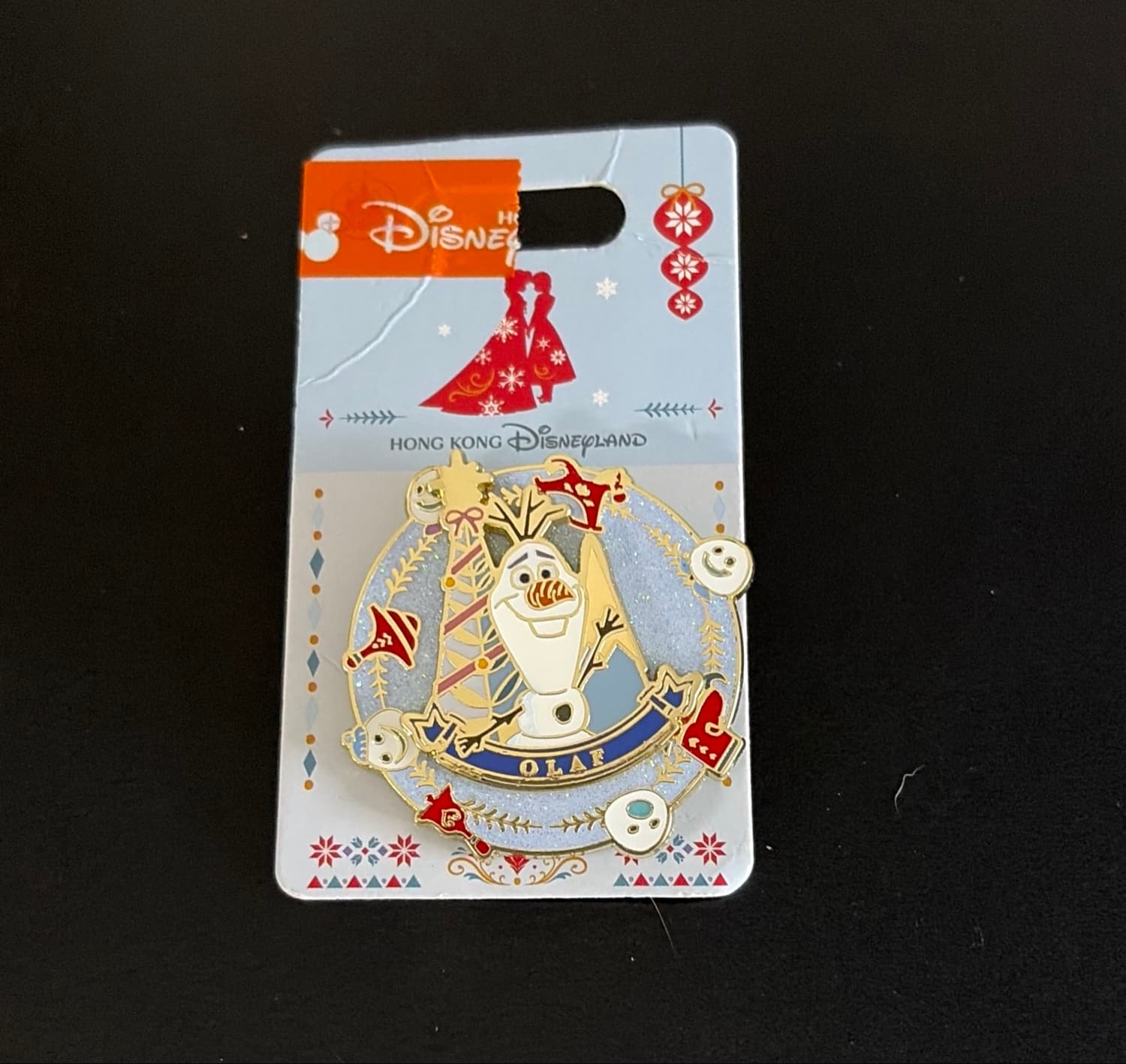 Olaf Christmas Tree Hong Kong Disneyland Limited Edition Pin