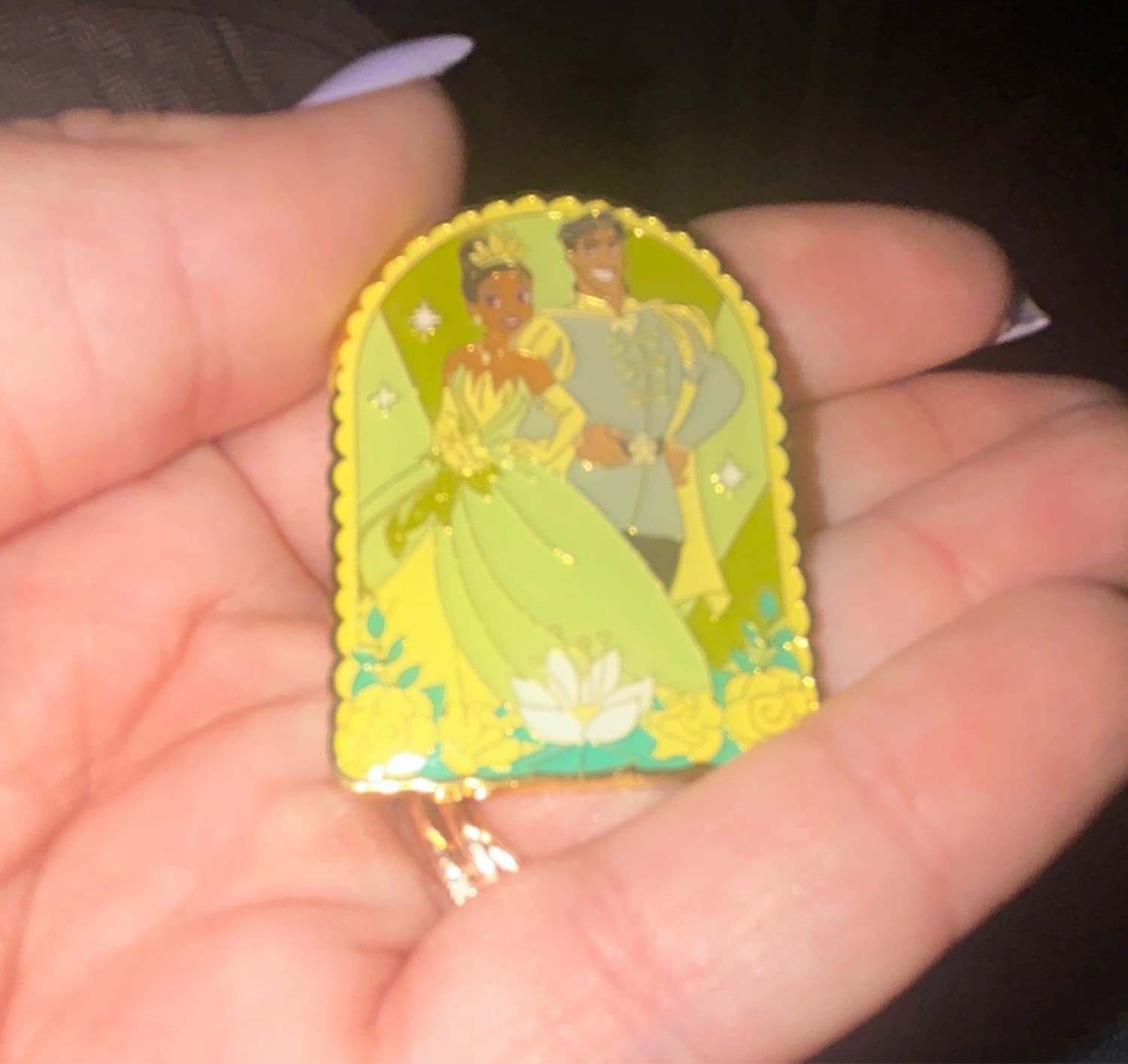 Tiana and Naveen front