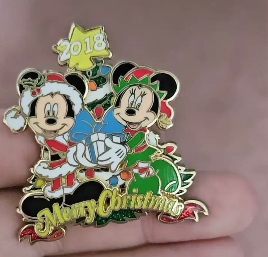 Mickey & Minnie Mouse Christmas 2018 front